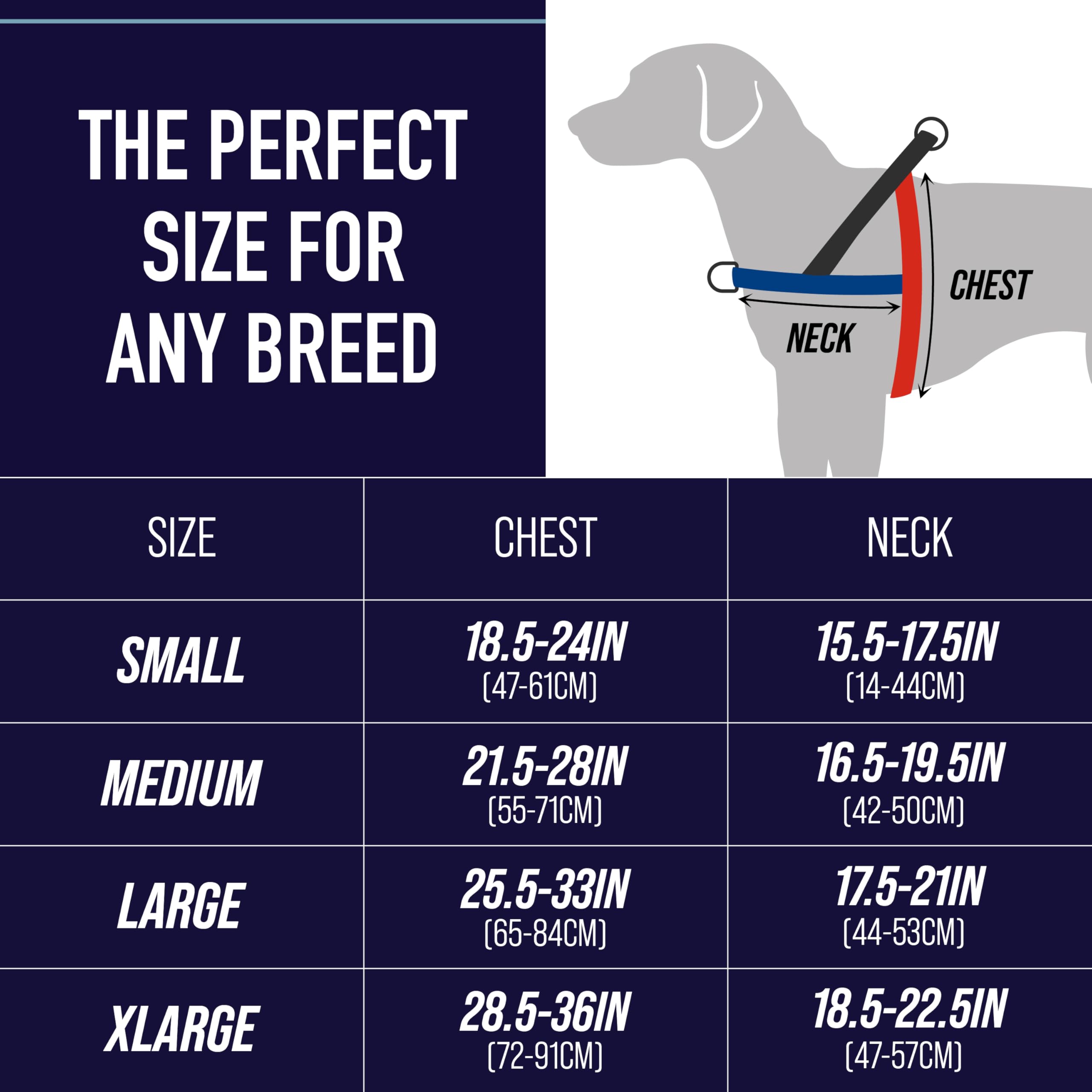 Leash Boss No Pull Dog Harness, Easy Walk For Small, Medium, And Large Pets, Reflective With Rear And Front Clip Attachment (Spa