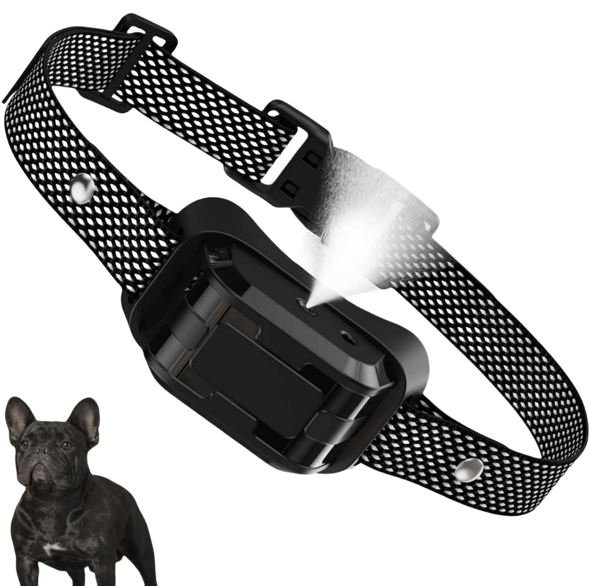 Citronella Dog Bark Collar, No Shock Training Spray Collar For Dogs, Waterproof Ip65, Small Medium Large Dogs (Not Included Spra