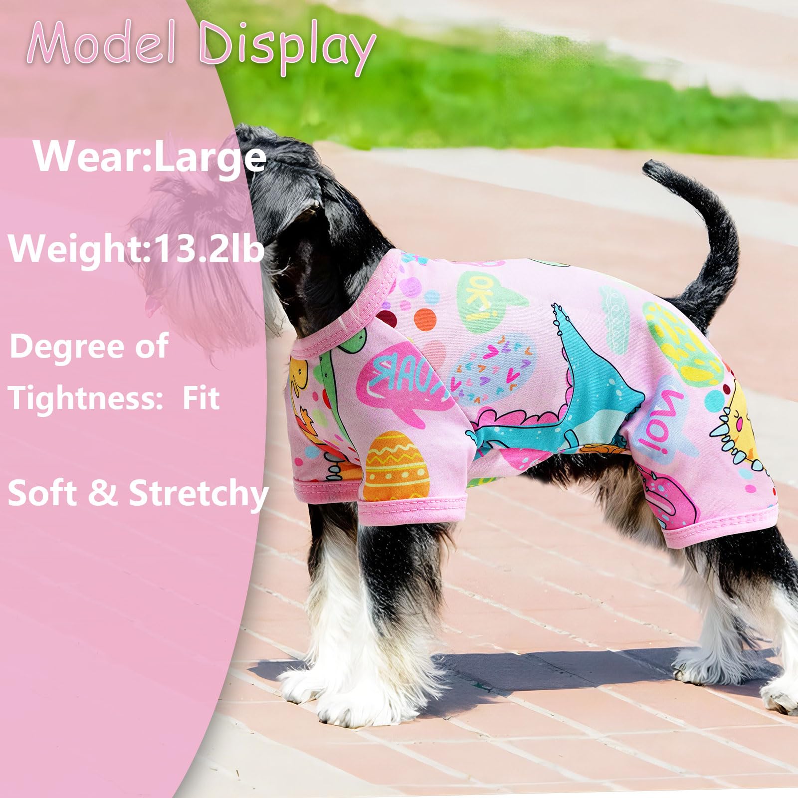 Puppy Clothes Dog Pajamas Summer Dog Clothes For Small Medium Dogs Girl Boy Cute Soft Puppy Pjs Clothes Doggie Onesies Cat Pet J
