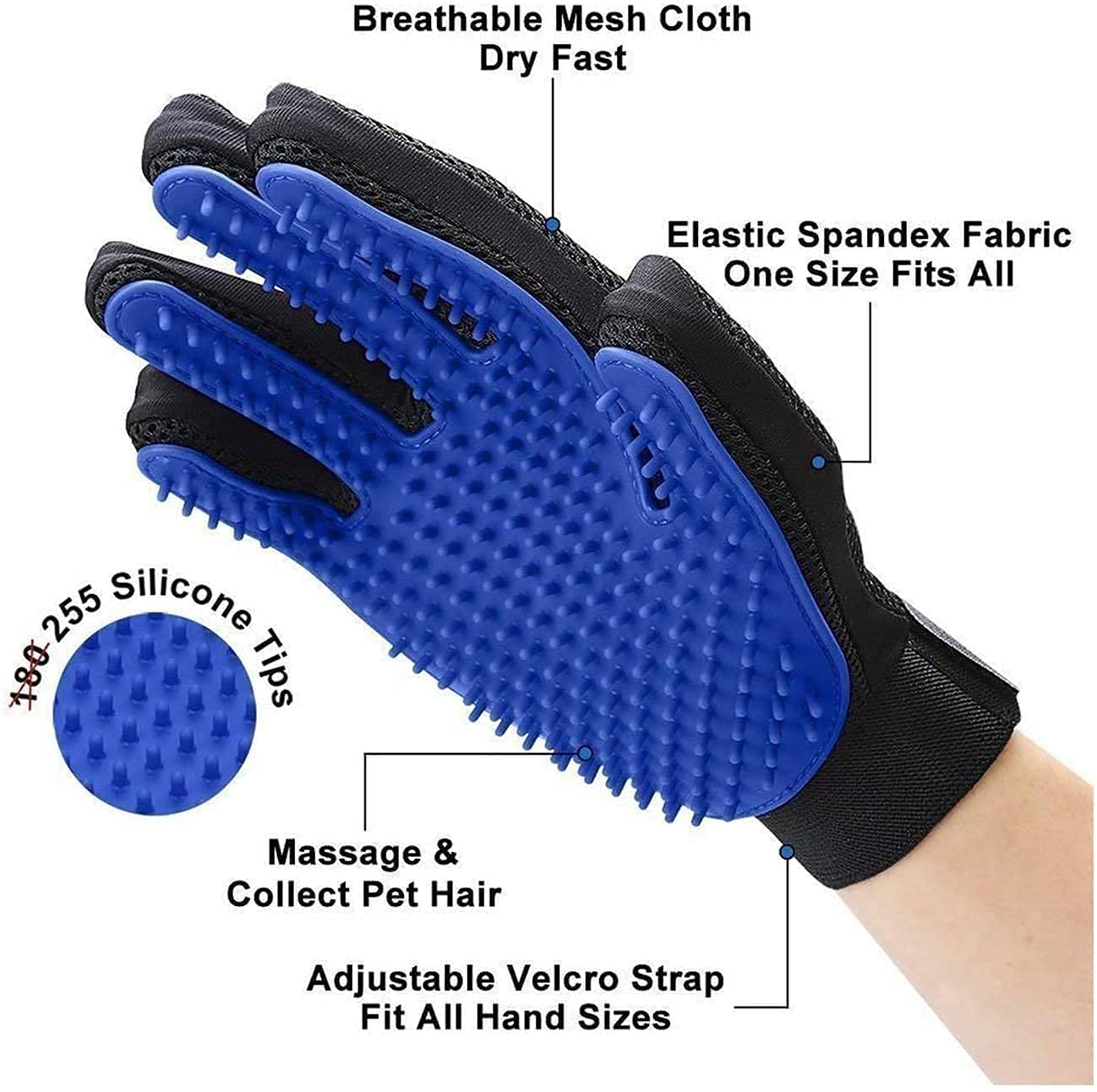 Washable Pee Pads For Dogs + Free Puppy Grooming Gloves/Quilted, Fast Absorbing Machine Washable Dog Whelping Pad/Waterproof Puppy Training Pad/Housebreaking Absorption Pads