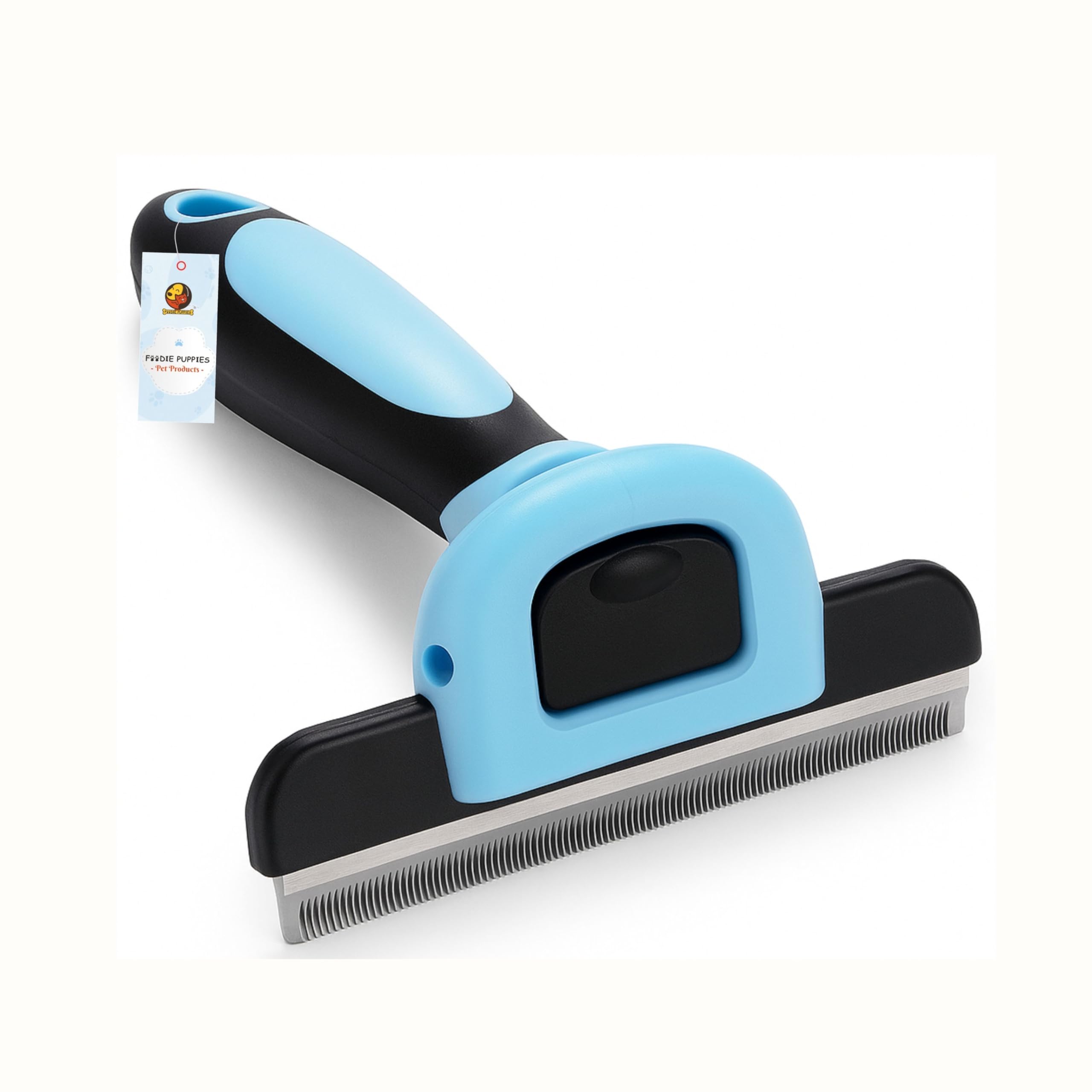 Foodie Puppies Pet Grooming Brush, Deshedding Tool For Dogs & Cats  Effectively Reduces Shedding By Up To 95% For Short, Medium