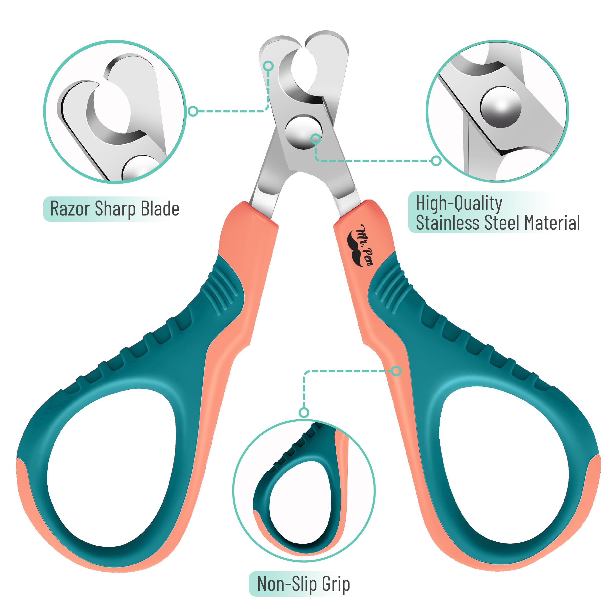 Mr. Pen- Cat Nail Clipper, Cat Nail Trimmer, Cat Nail Clippers, Cat Claw Clippers, Cat Clippers For Nails, Pet Nail Clippers, Kitten Nail Clipper, Small Dog Nail Clipper, Cat Claw Trimmer