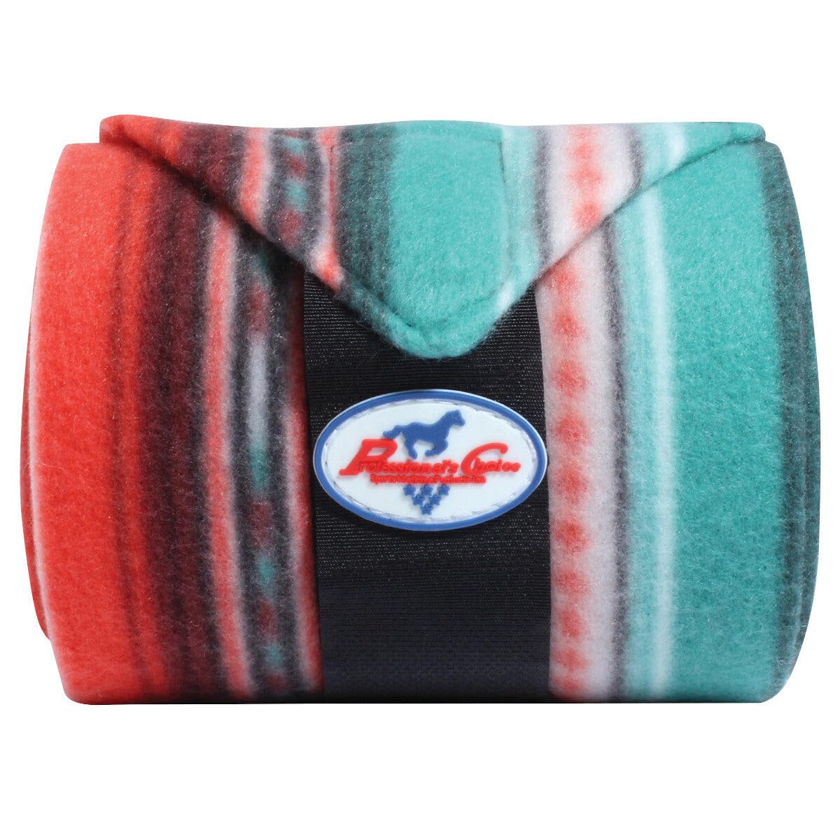 Professional'S Choice Polo Wraps Double-Sided Fleece | Secure Hook And Loop Closure | Nine Feet Long | Machine Washable | Santia