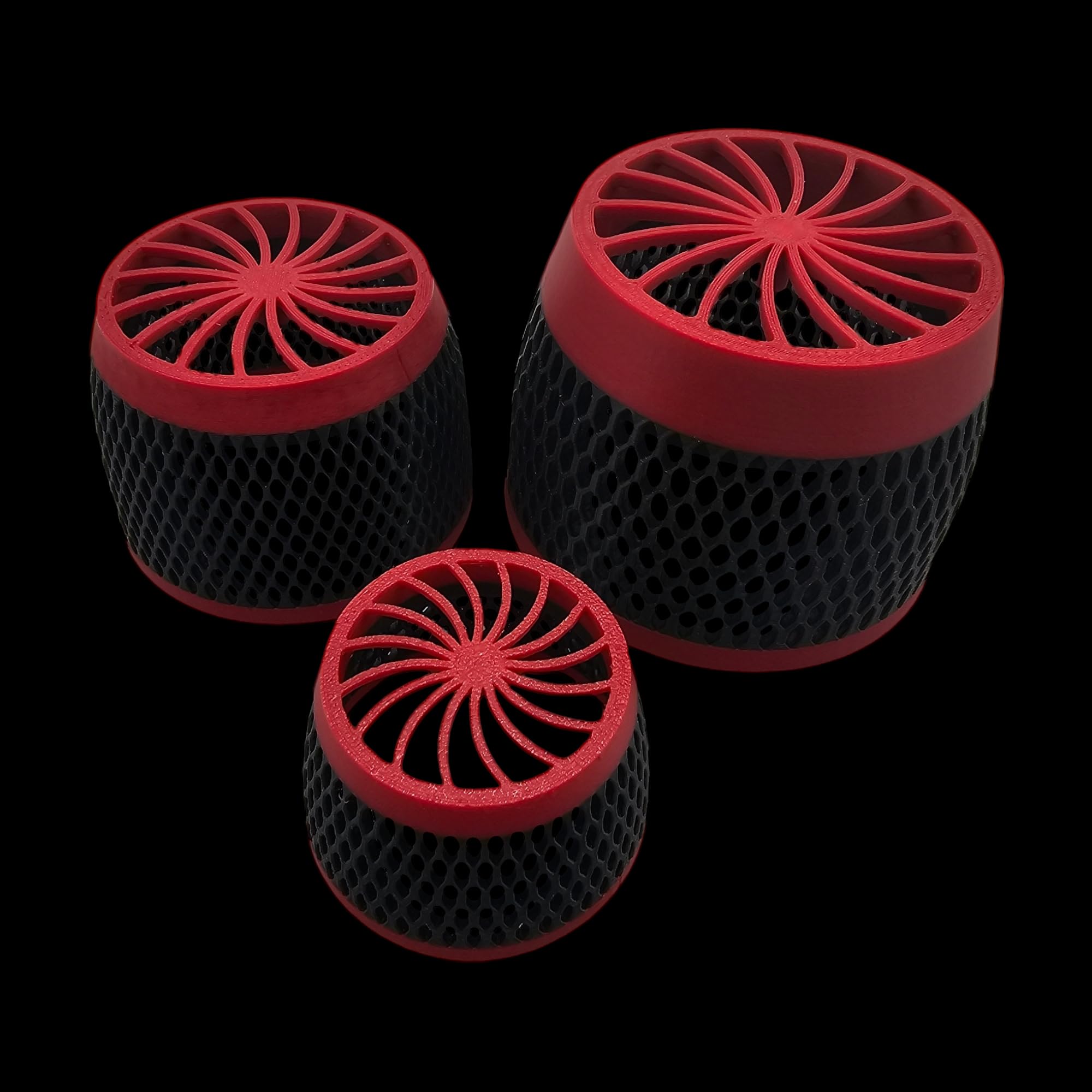 Anemone Guard Nem Guard Direct Replacment For Ecotech Marine Vortech Mp10 & Mp40 & Mp60 (Mp40, Red-Black-Red (Tri-Color))