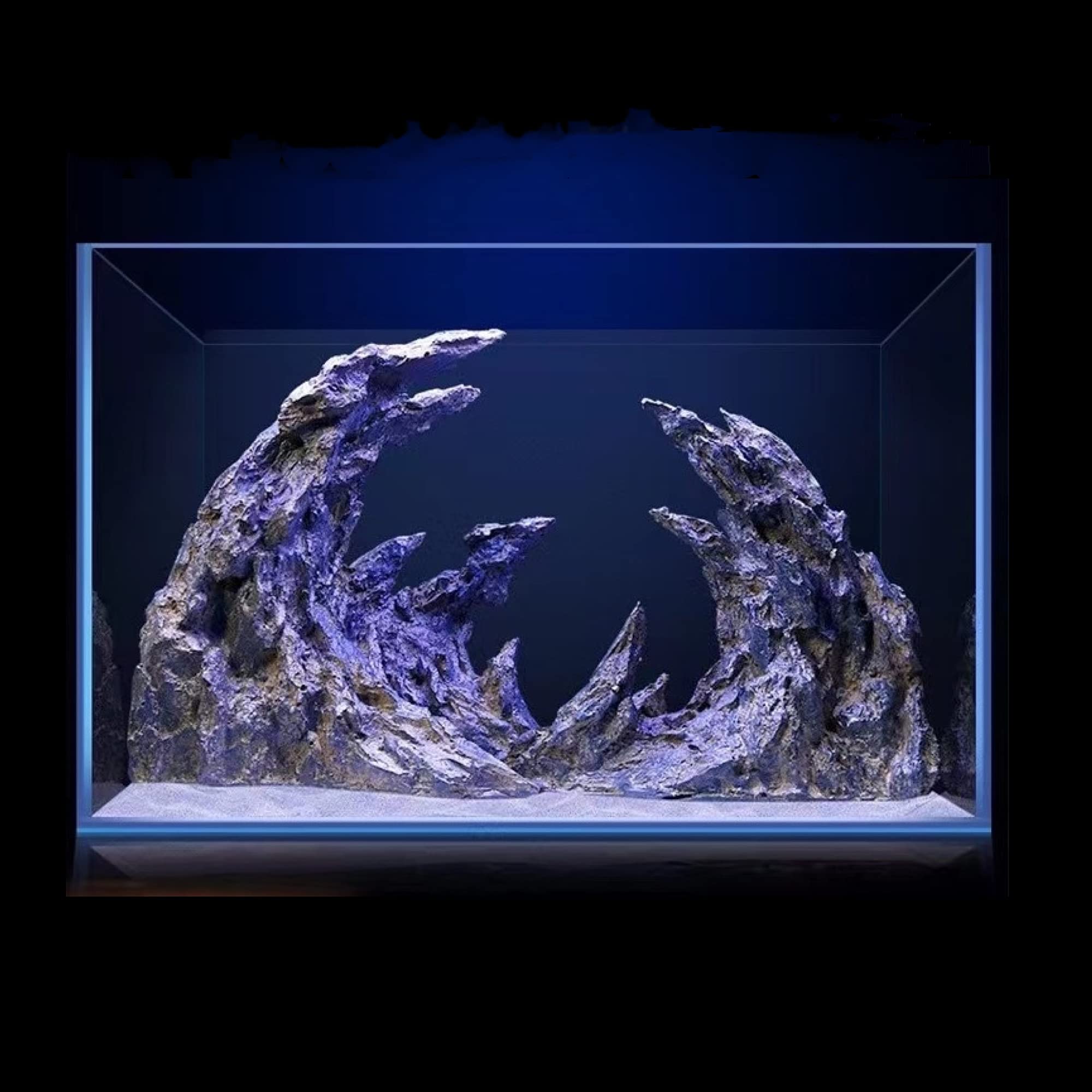 Awxzom Large 'Soul Valley' Aquarium Ornaments Extra Large Aquarium Decorations Superior Landscaping (Soul Valley 18Inch)