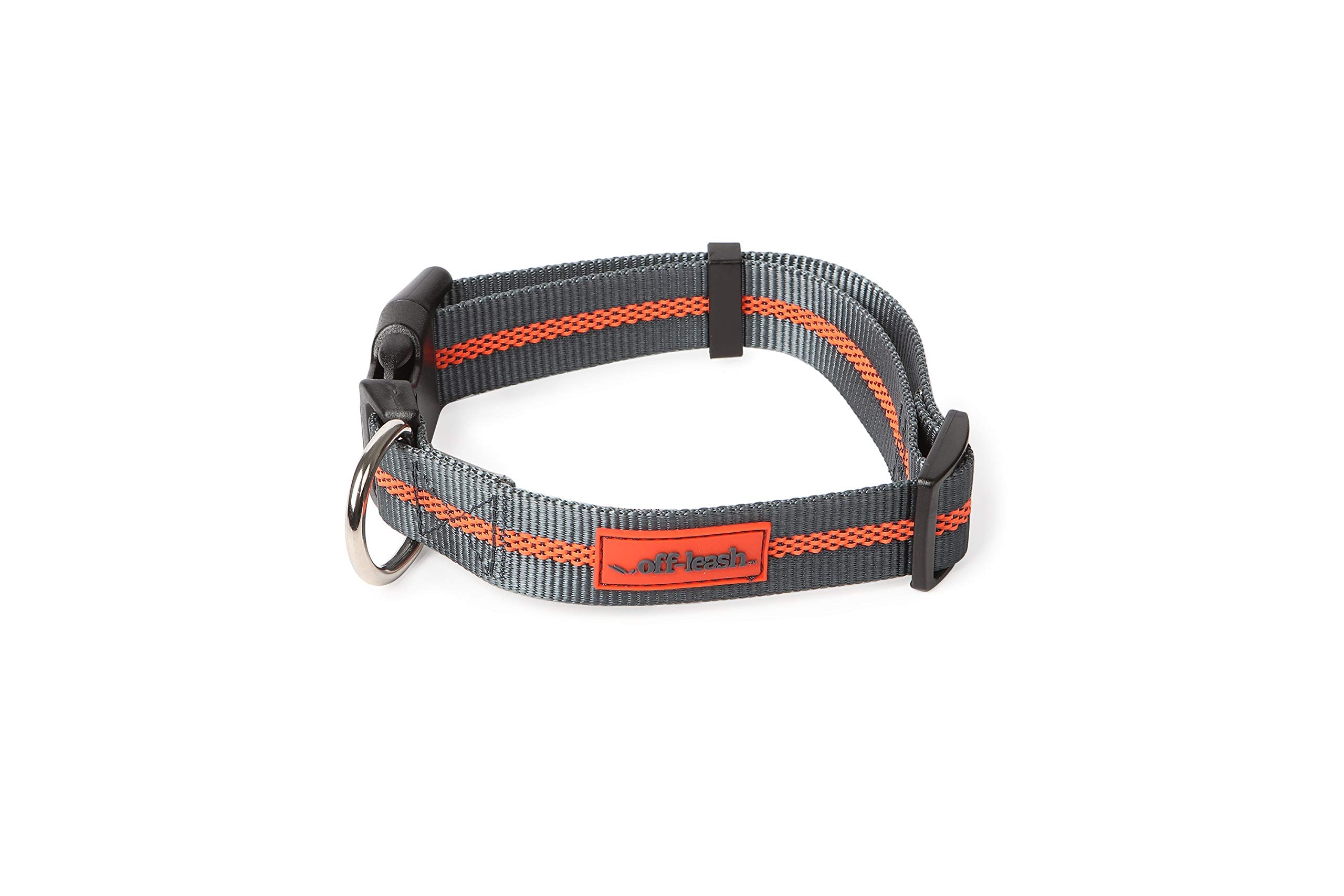 Dexas Off Leash Reflective Dog Collar, Medium