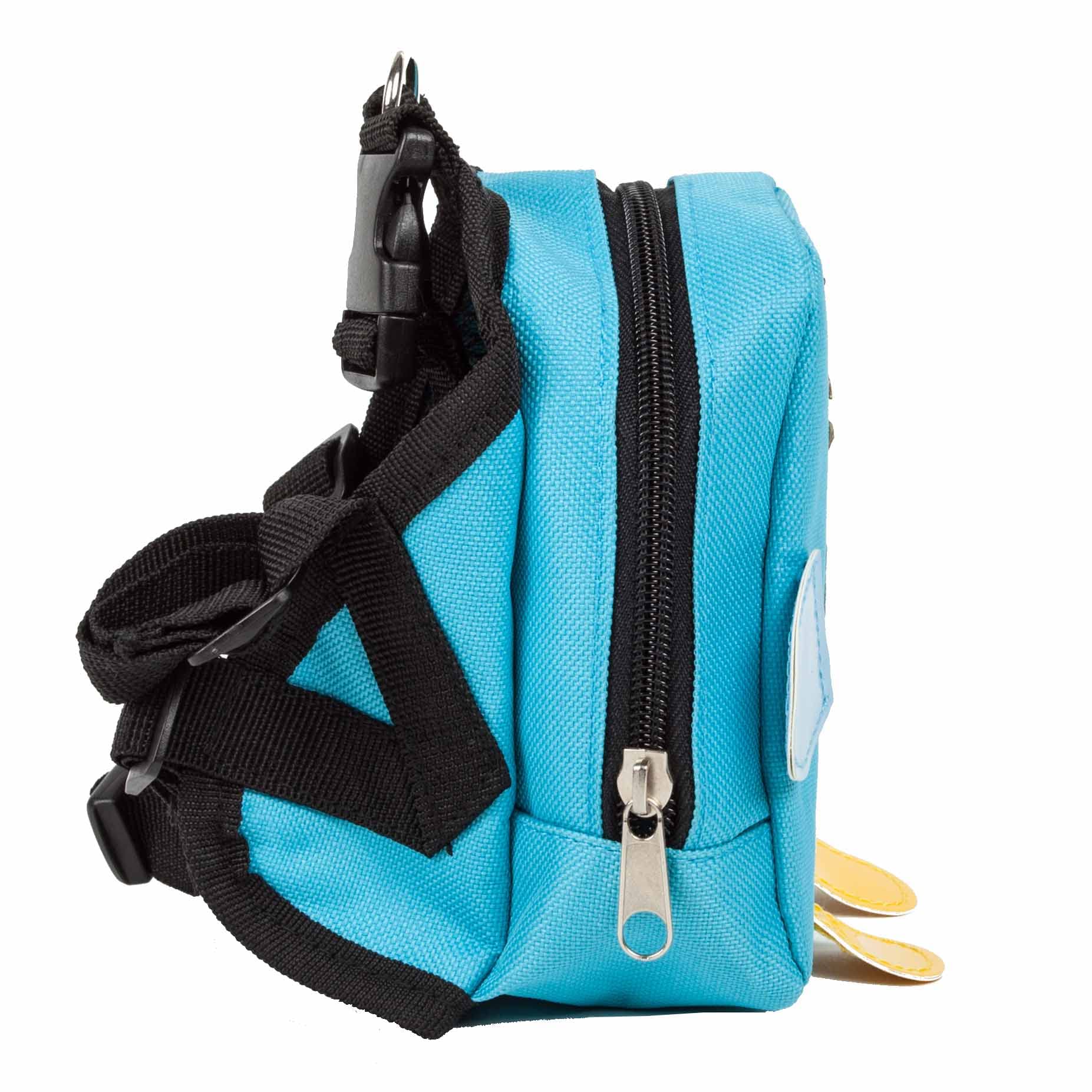 Pet Life ® 'Waggler Hobbler' Large-Pocketed Compartmental Animated Dog Harness And Pet Backpack Carrier With Added Pouch Along The Dog Packpack