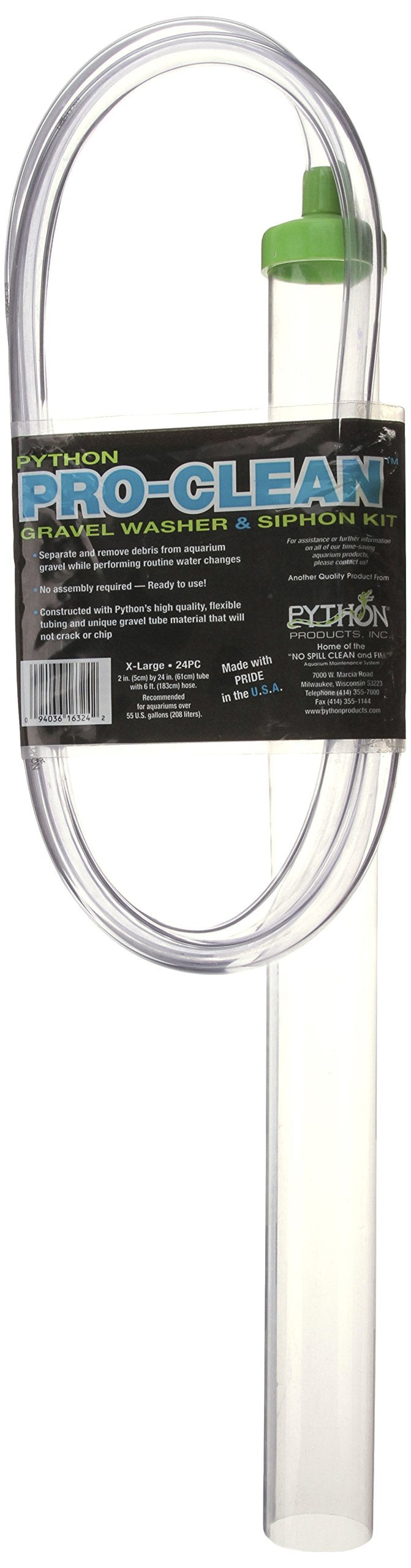 Python Pro Clean - Extra Large (For Tanks To 55 Gallons)