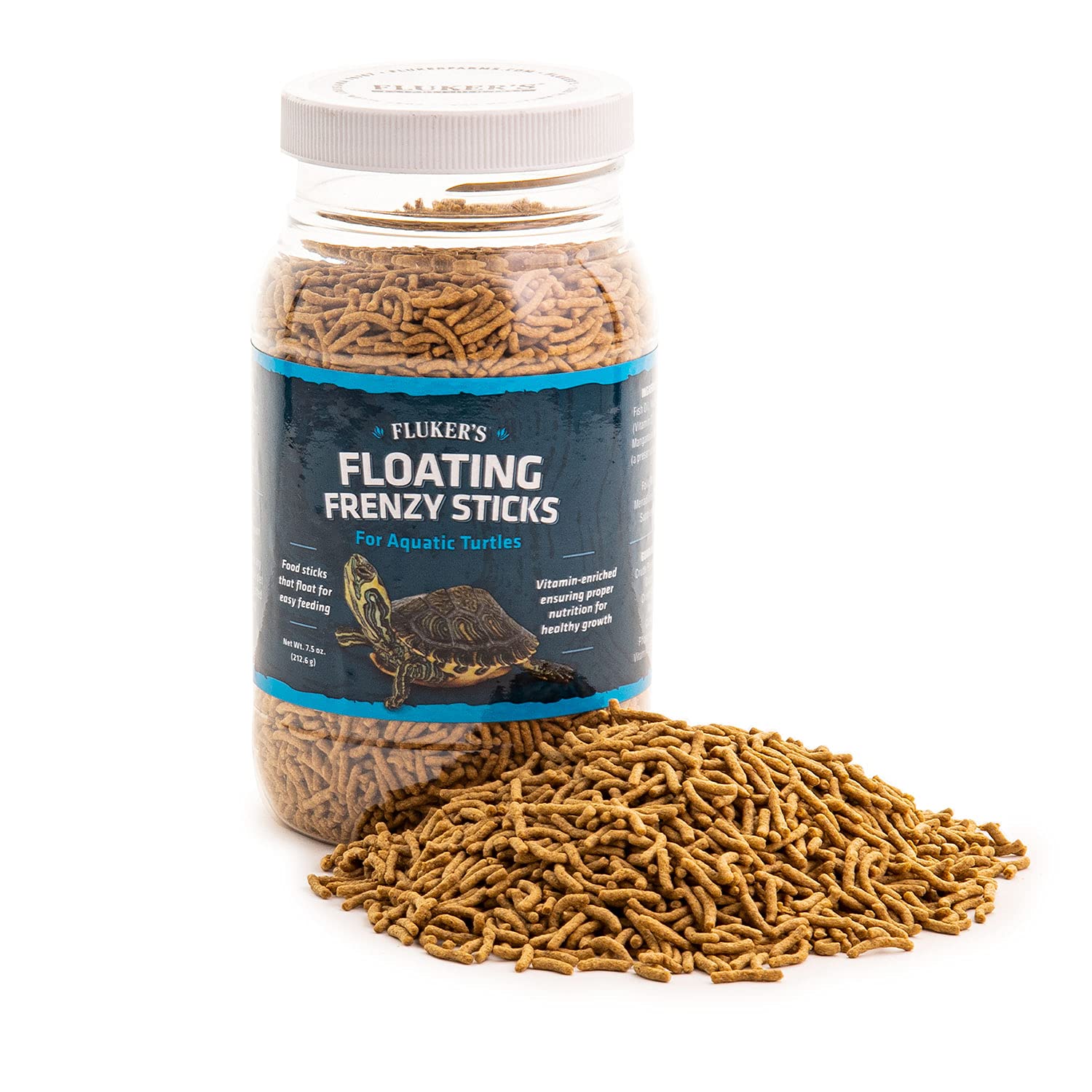 Flukers Aquatic Turtle Feeding Frenzy Sticks, 7.5 oz