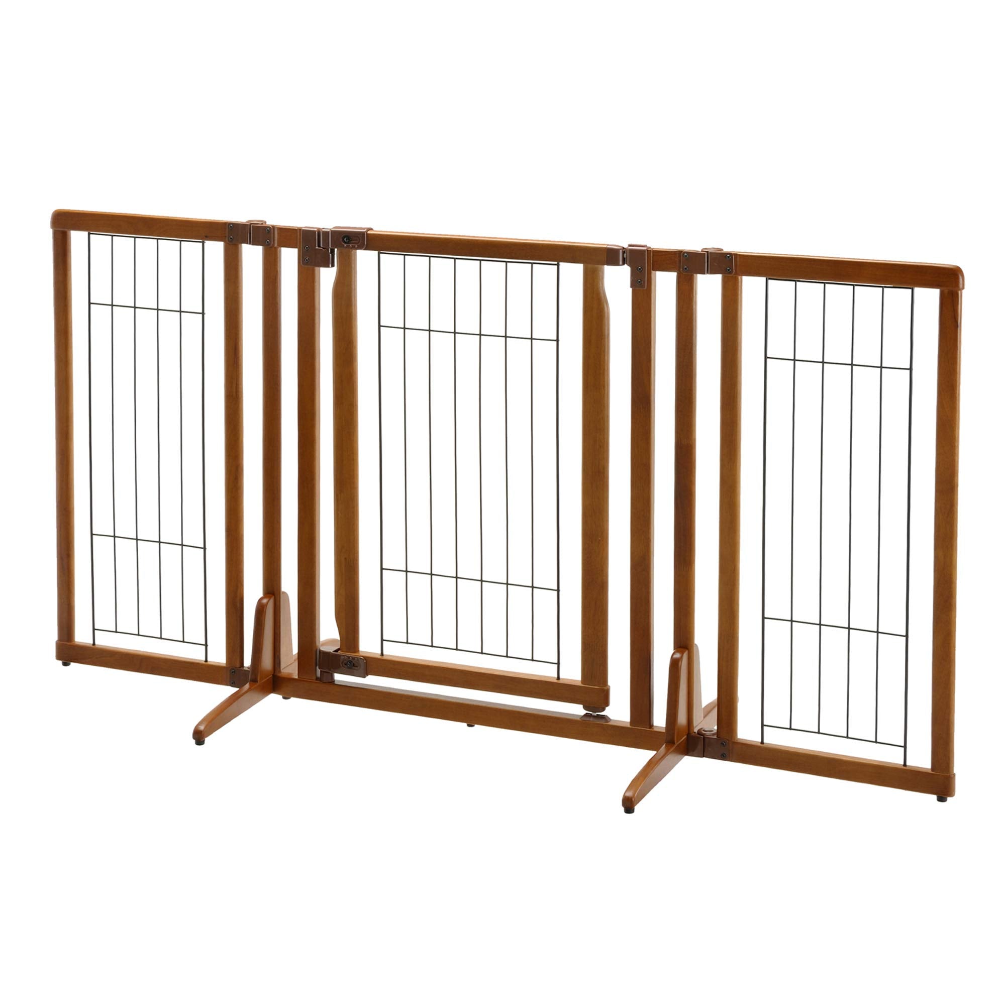 Richell Premium Plus Freestanding Pet Gate with Door