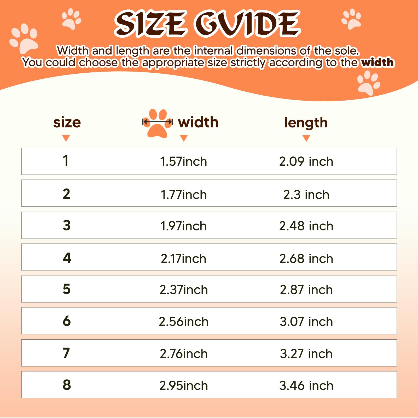 FISHOAKY Dog Shoes for Large Dogs, Waterproof Rubber Booties, Size 8, Multi-color, 360° Anti-Slip, Reflective Strips, Model GH023-US-WOW