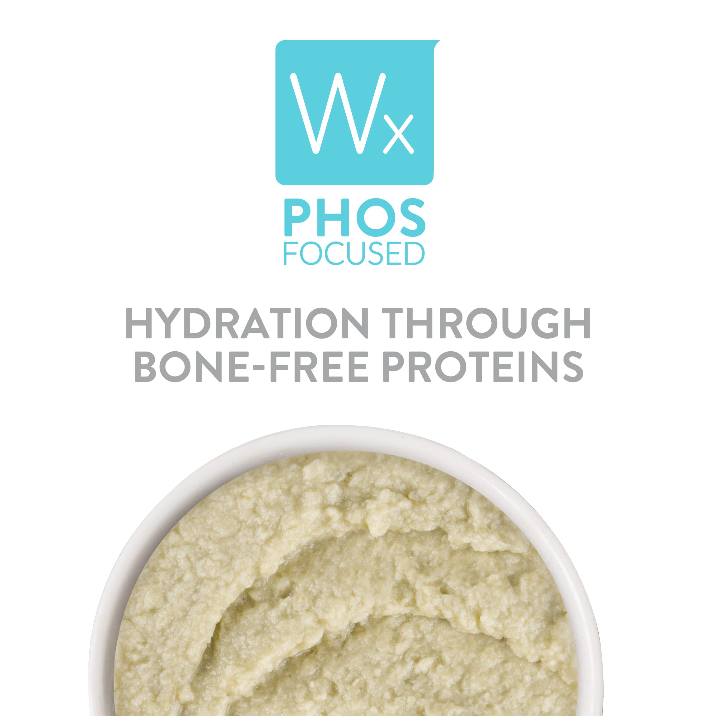 Weruva Wx Phos Focused, Tilapia & Chicken Formula in a Hydrating pur  e, 3oz Can (Pack of 12)