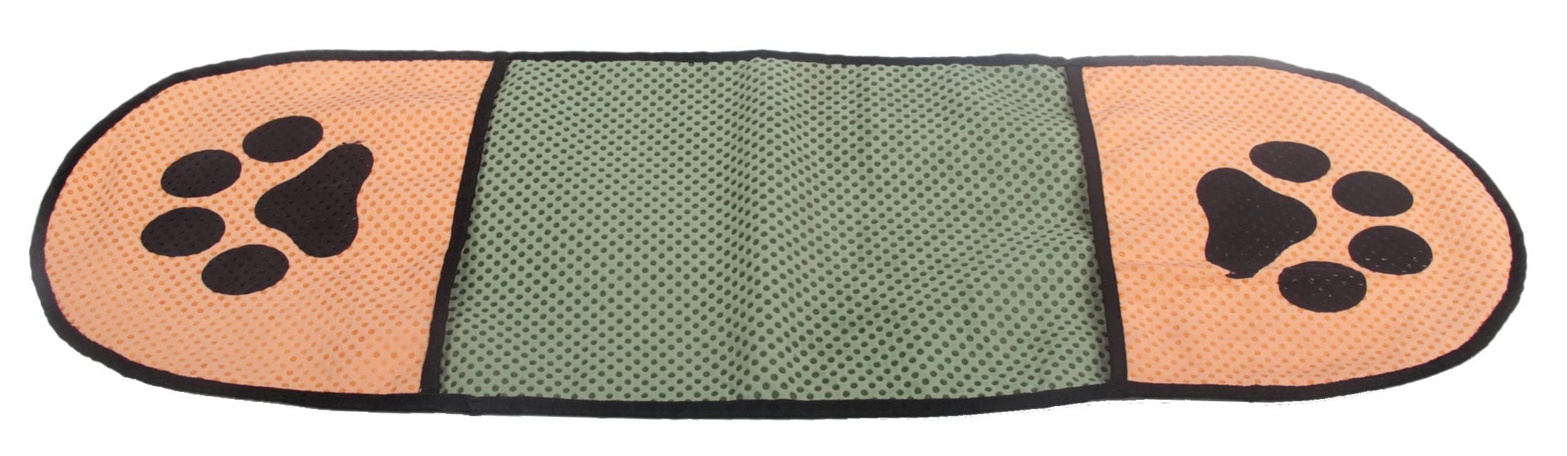 Pet Life A Dry-Aid Hand Inserted Bathing And Grooming Quick-Drying Microfiber Pet Towel