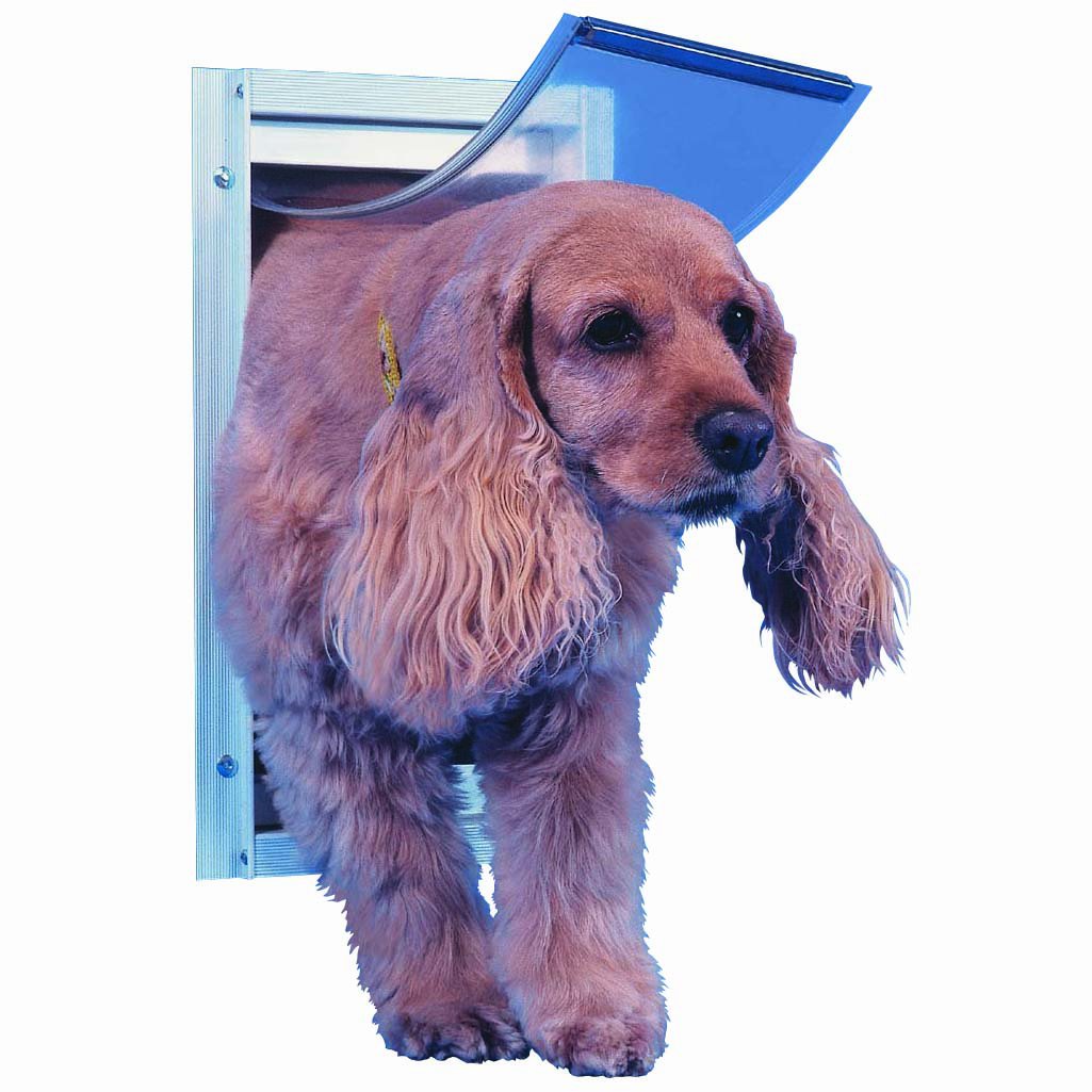 Perfect Pet Aluminum Pet Door, Medium, 7 x 11 Flap Size