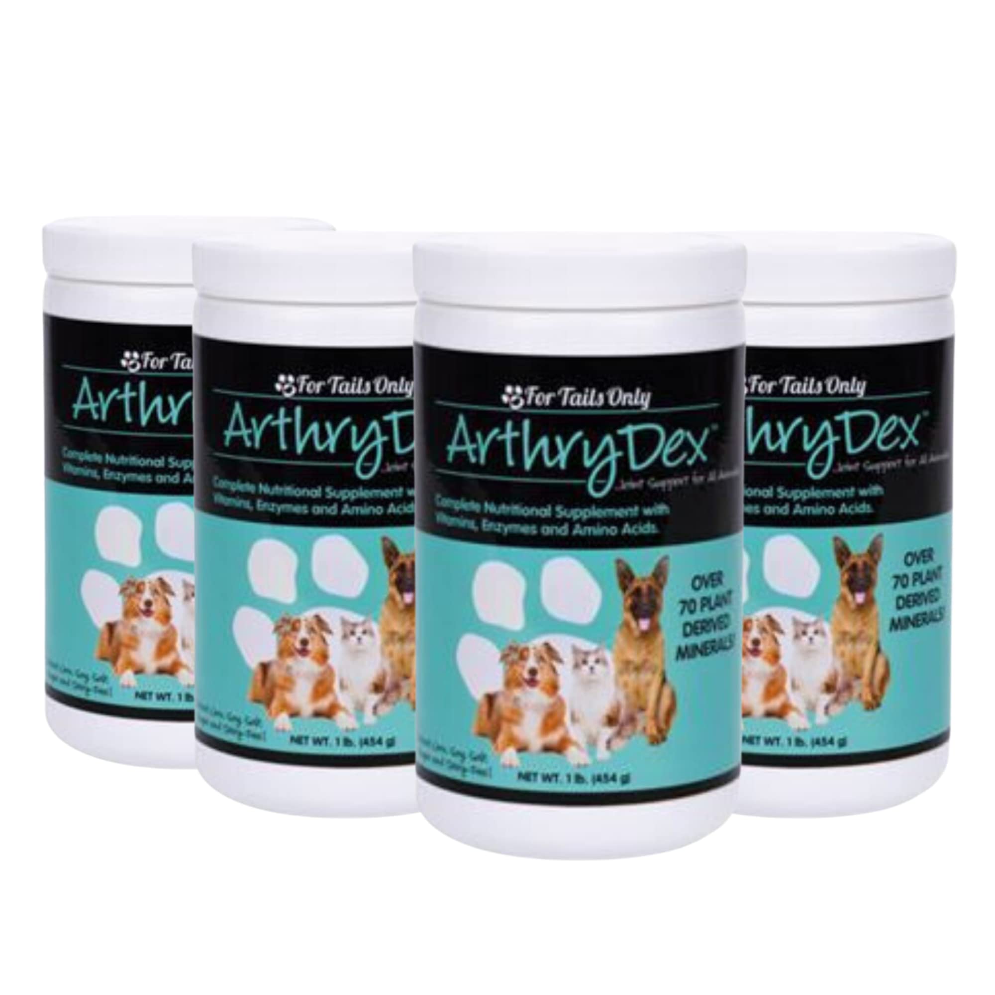 Youngevity Arthrydex Complete Nutritional Supplement | Vitamins Probiotics Enzymes | Pets Healthy Bones & Joints -1 lb Canister 