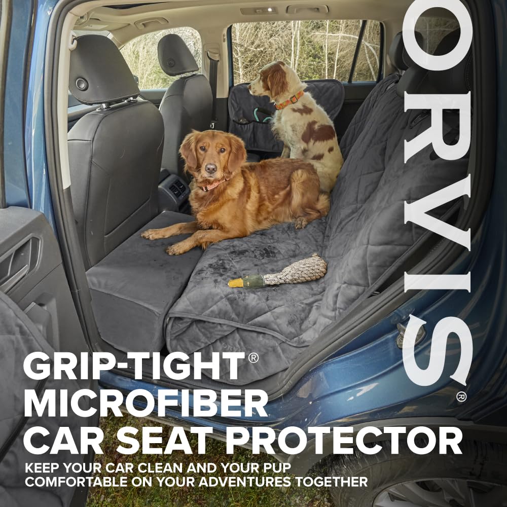 Orvis Grip-Tight Quilted Microfiber Backseat Protector  X-Large  Gray X Large