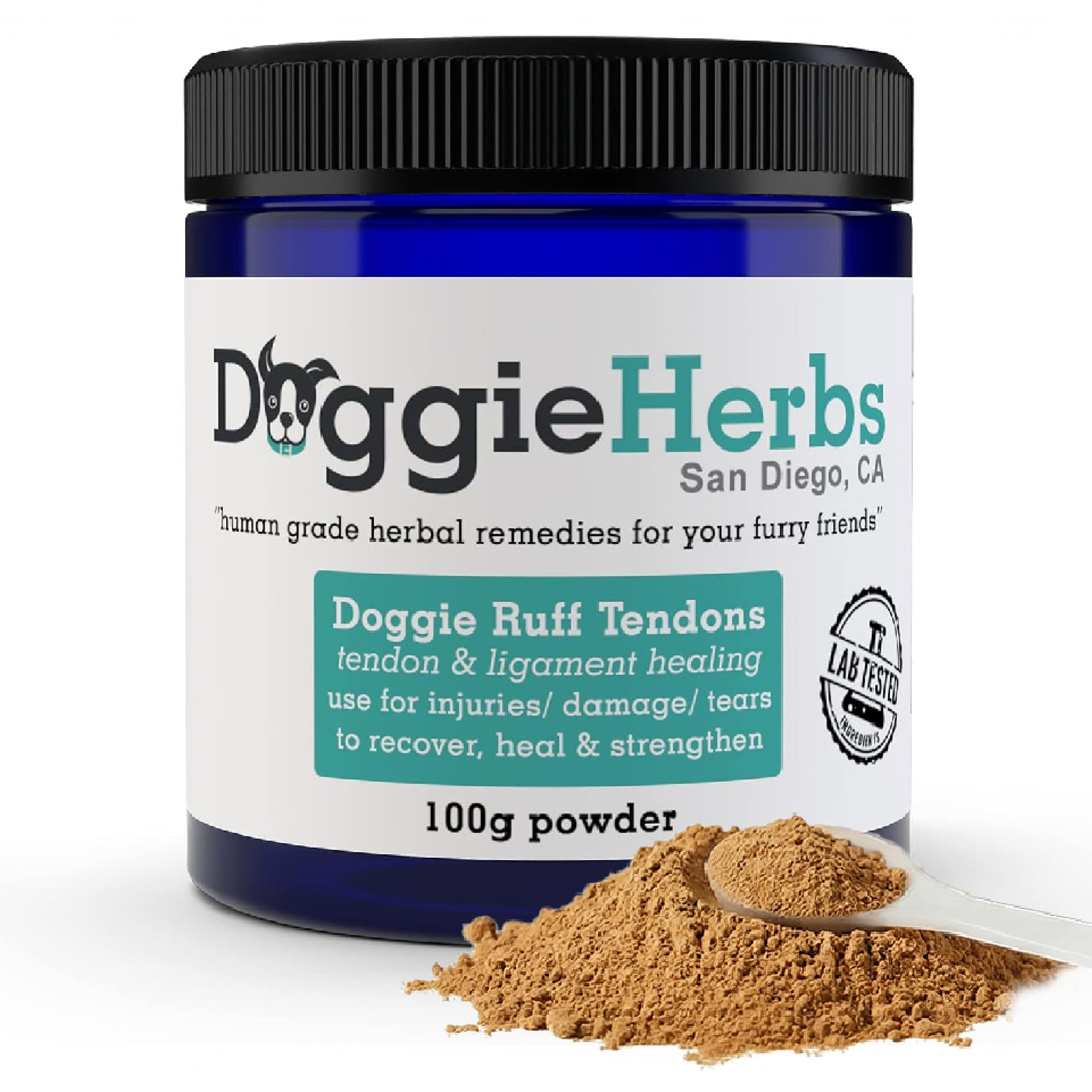 Doggie Herbs Advanced Ligament & Tendon Support- CCL, ACL & Cruciate Injury Recovery, Strain & Mobility Formula- TCM Doctor Form