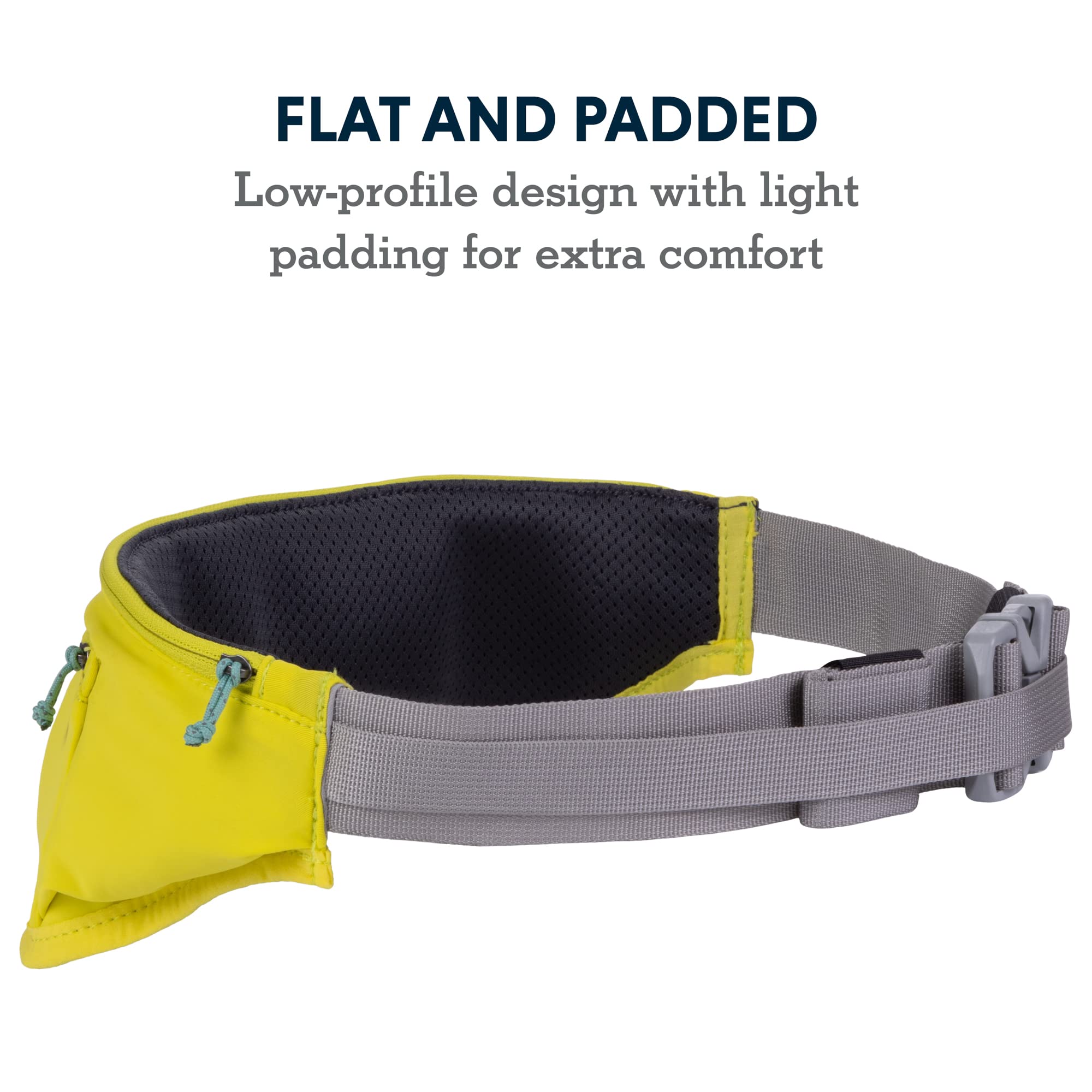 Ruffwear, Trail Runner Belt, Hands Free Adjustable with Pocket, Lichen Green, Small/Medium