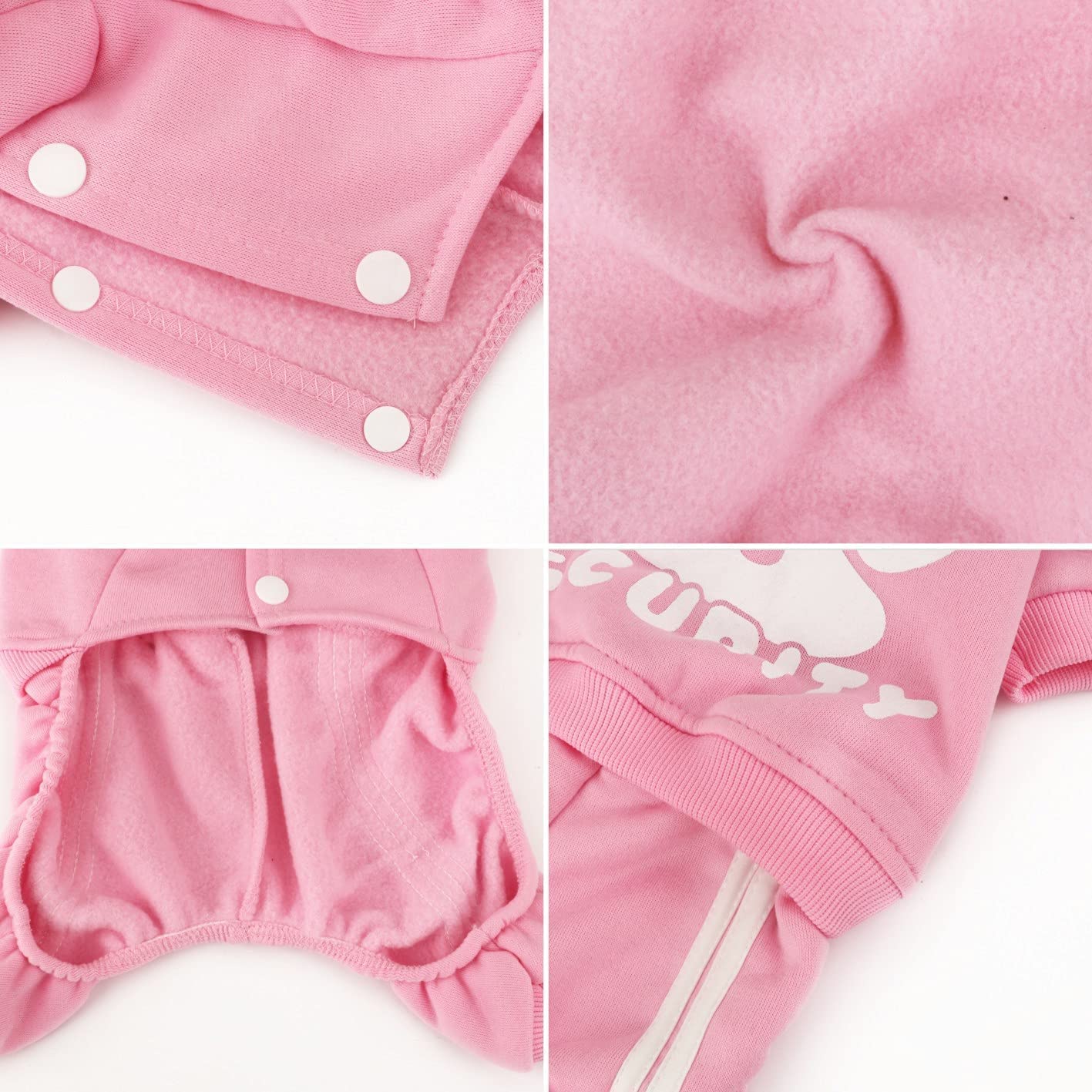 Otunrues Dog Hoodie, Dog Clothes 4 Legs Sweatshirt Security Hoodies Jumpsuit Soft & Warm Sweater Outfit Pullover Dog Winter Coat