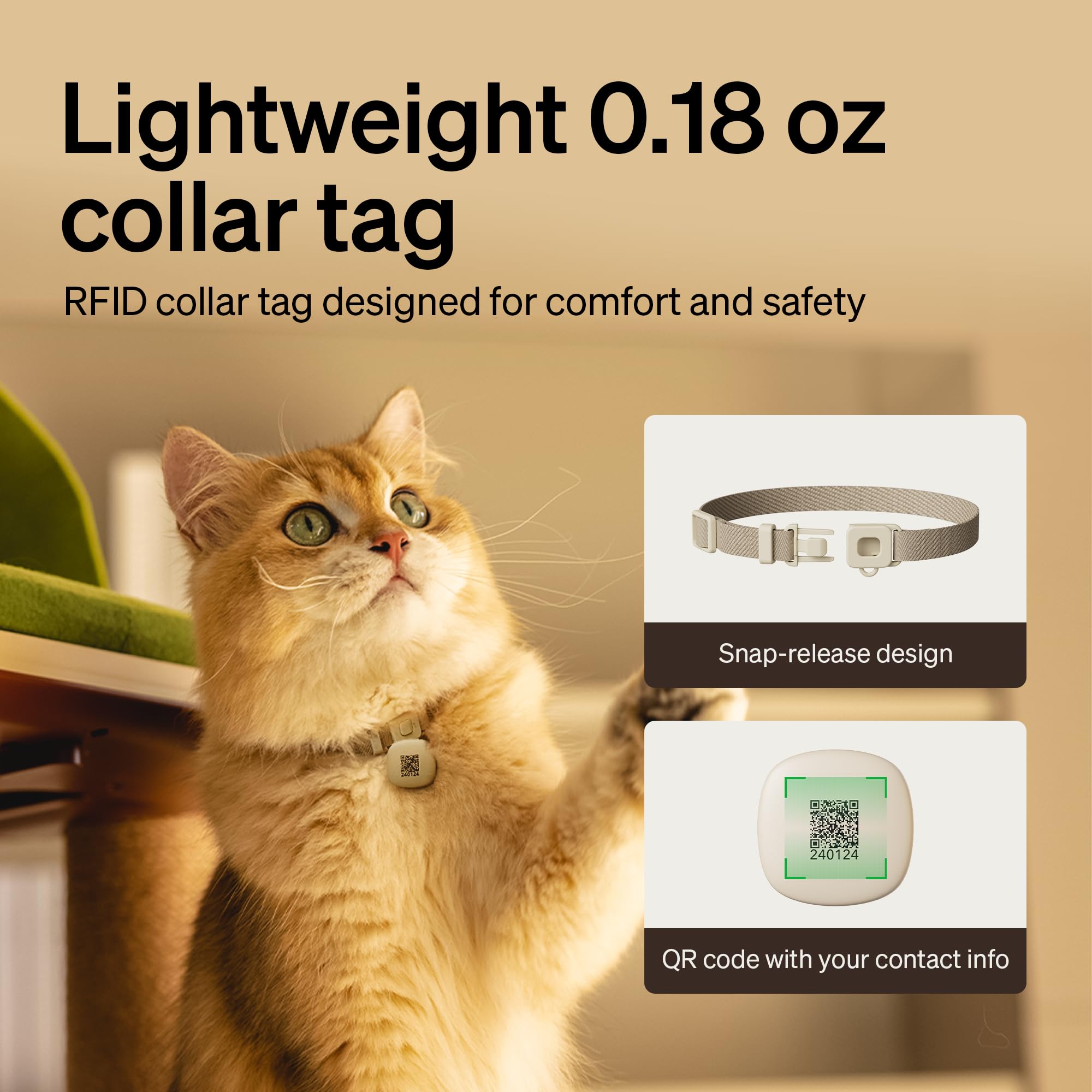 PETLIBRO RFID Automatic Cat Feeder, Collar Sensor-Activated Personalized Meals, Cats Recognition & Diet Tracking for Multi-Pet H
