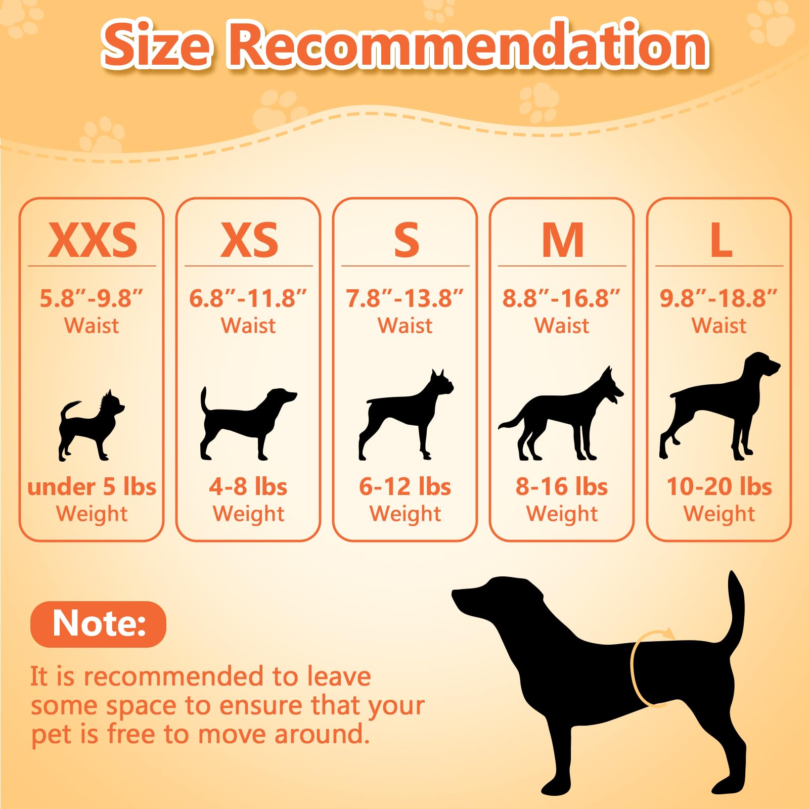 Pet Soft Disposable Dog Diapers for Females - 12pcs X-Small, Mixed Color, Model WOW-WIPE300