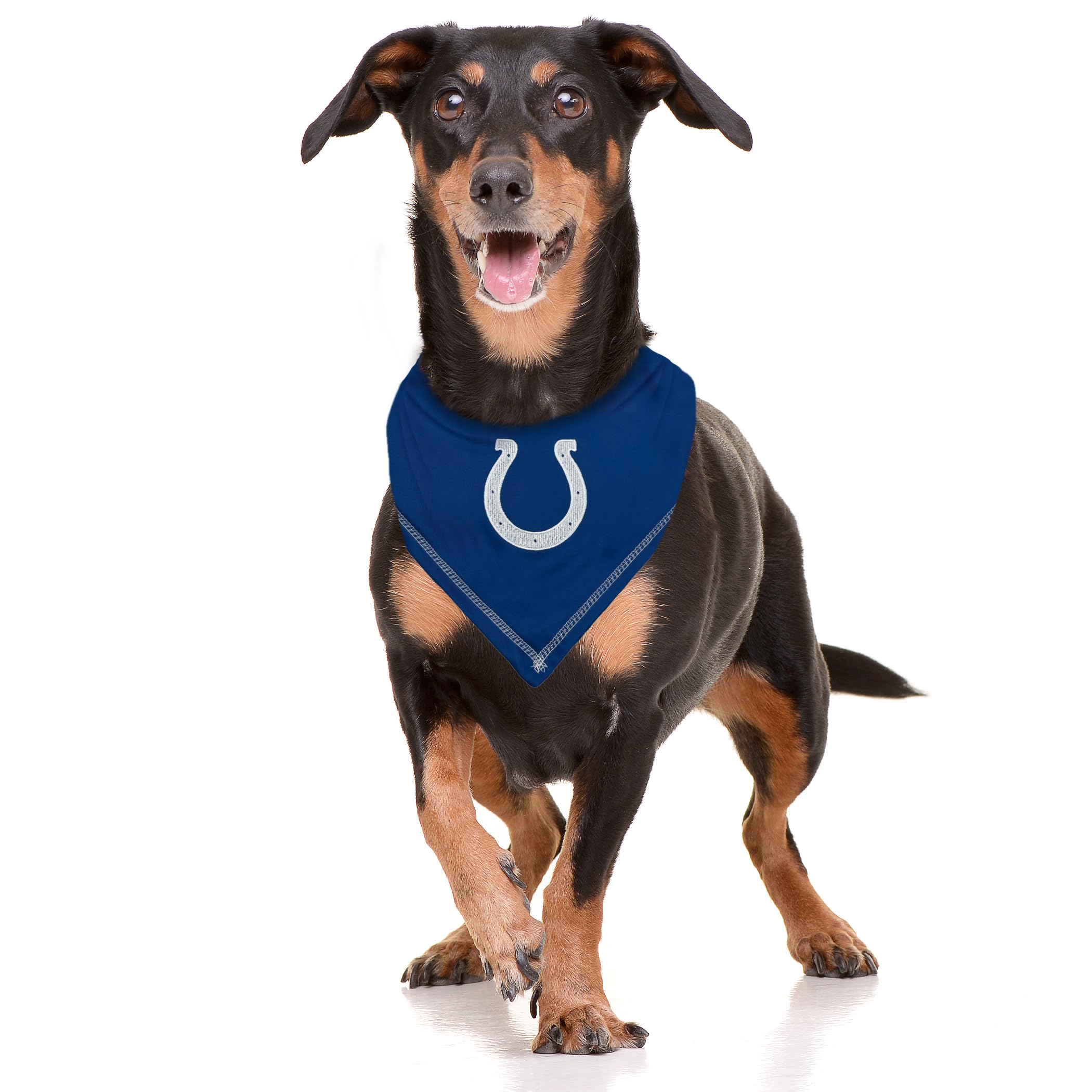 Pets First Nfl Indianapolis Colts Tie Bandana, Small/Medium. Dog Bandana Scarf Bib For Pet Cat Dog. The Ultimate Game-Day, Party