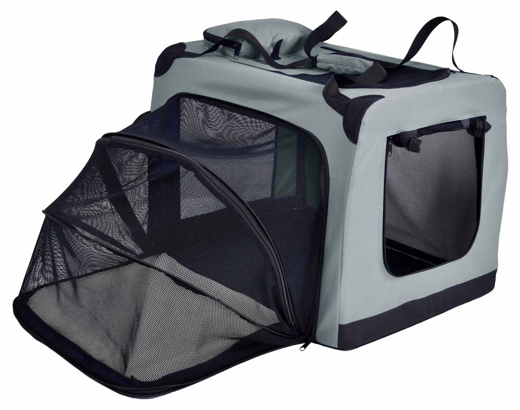 Pet Life Apex Lightweight Hybrid Stretch And Quick-Dry Dog Coat With Pop Out Hood, Xs, Grey