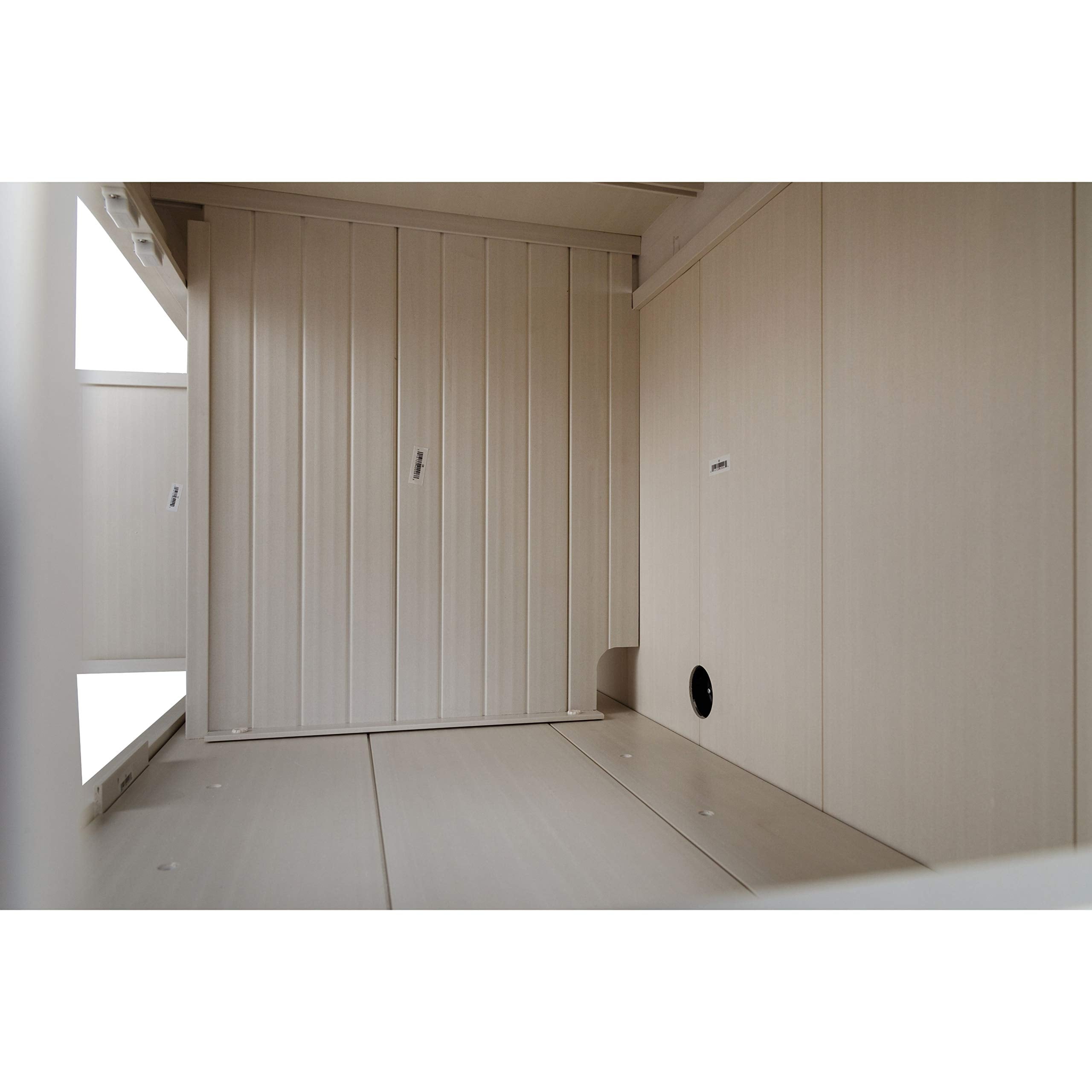 Litterloo Bench, Litter Box Cover /Antique White