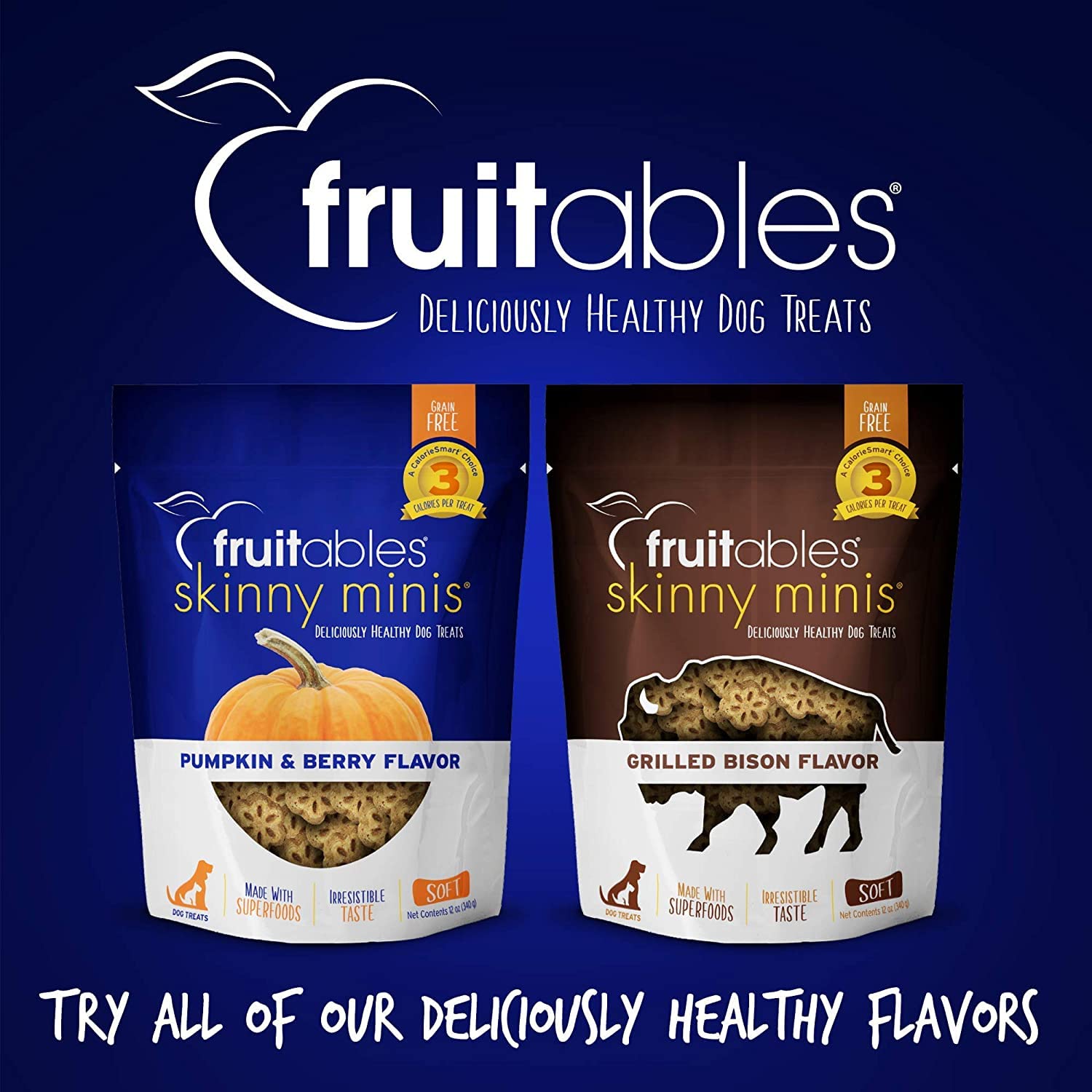 Fruitables Skinny Pumpkin and Berry 5 Ounces (12 Pack)