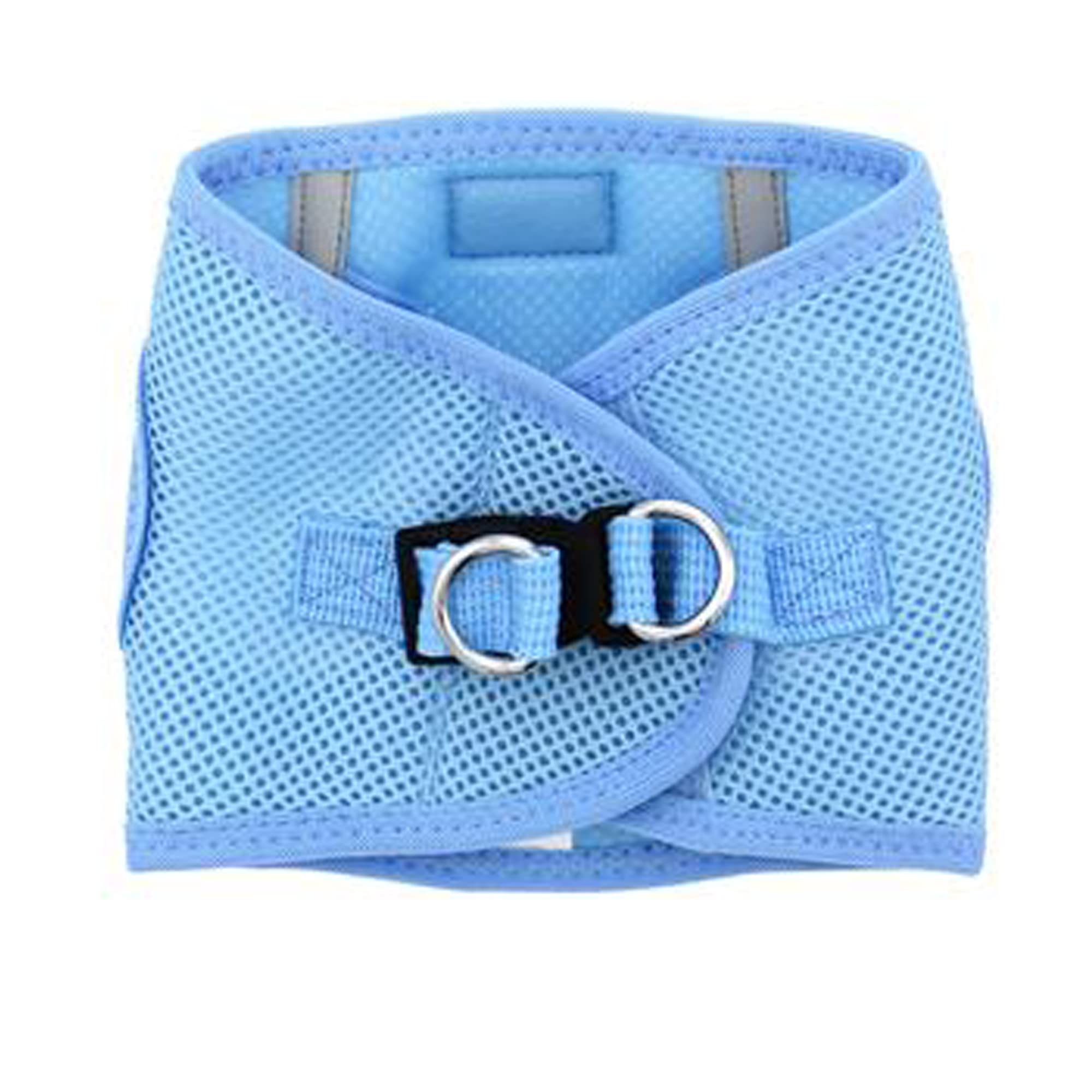 American River Ultra Choke-Free Mesh Dog Harness - Light Blue : See description for size