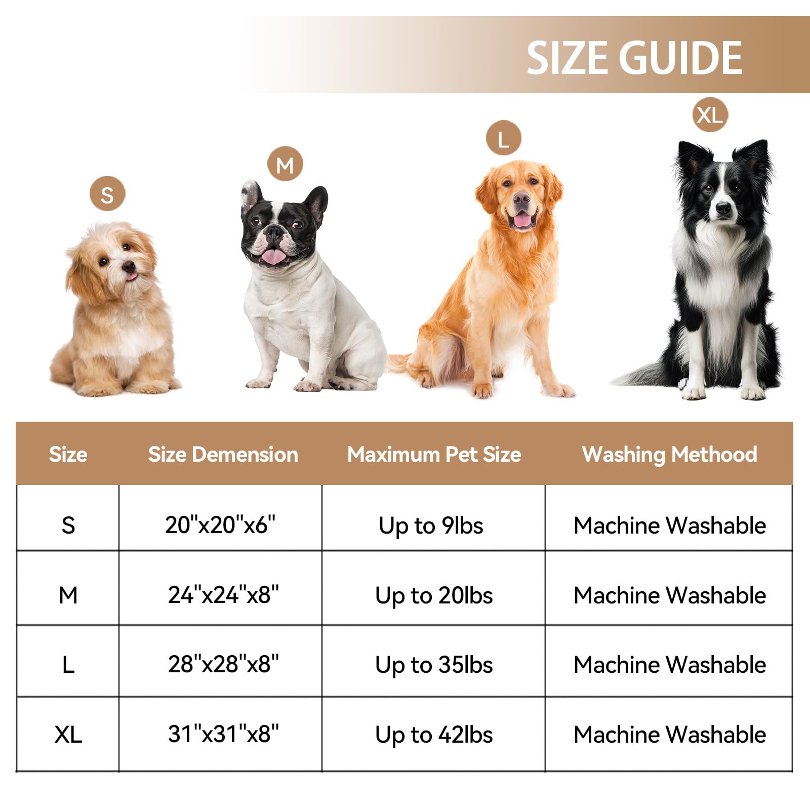 Calming Small Dog Bed, Donut Fluffy Anti-Anxiety Round Washable Cute Bed, Plush Cozy Cuddler Warming Soft Comfort Pet Bed For Sm