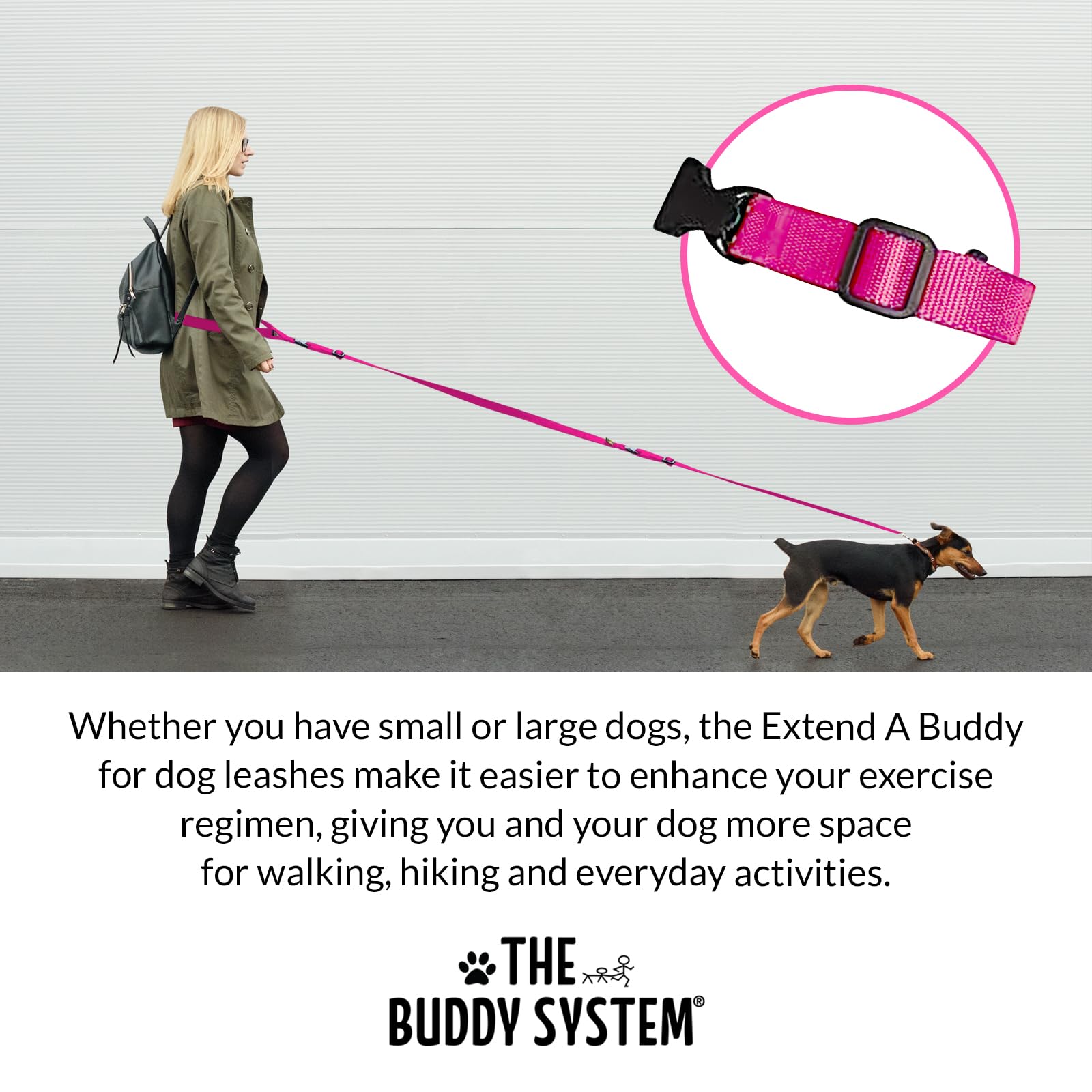 The Buddy System Extend A Buddy Regular Pink