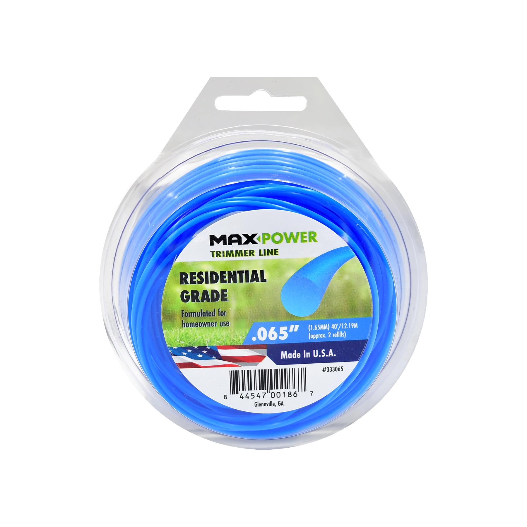 Maxpower 333065 Residential Grade Round .065-Inch Trimmer Line 40-Foot Length