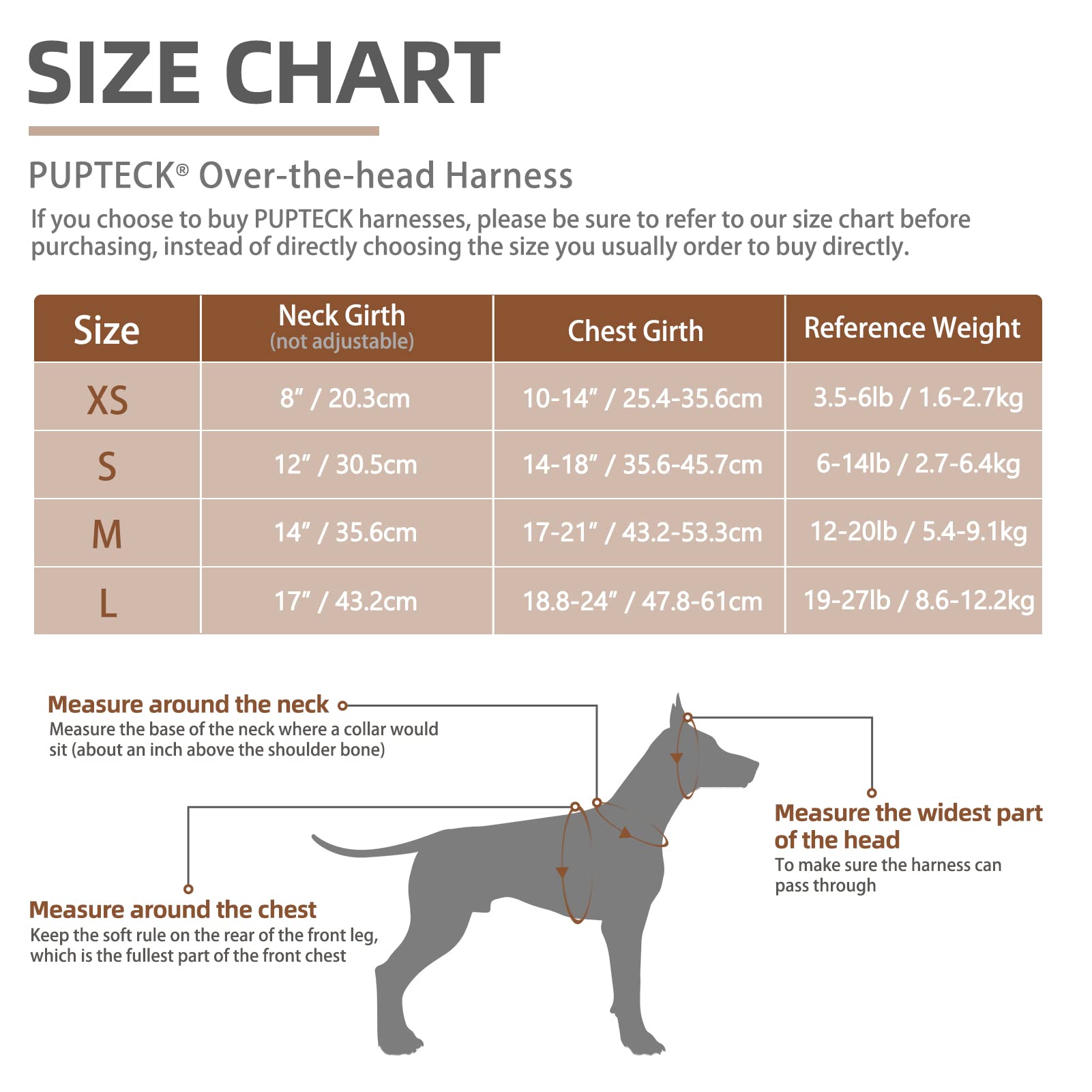 PUPTECK Soft Mesh Dog Harness, No Pull Padded Vest, Small, Red Mix, Model PUP22DHS07-S-Red