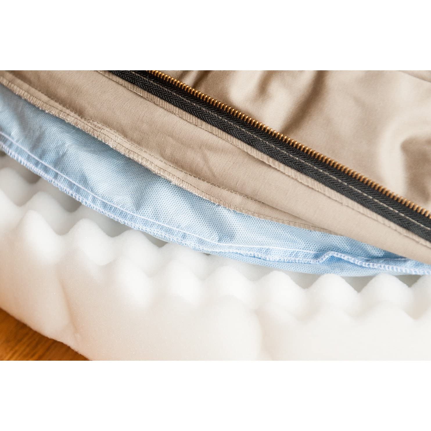 Snoozer Orthopedic Cozy Cave Pet Bed, X-Large, Khaki