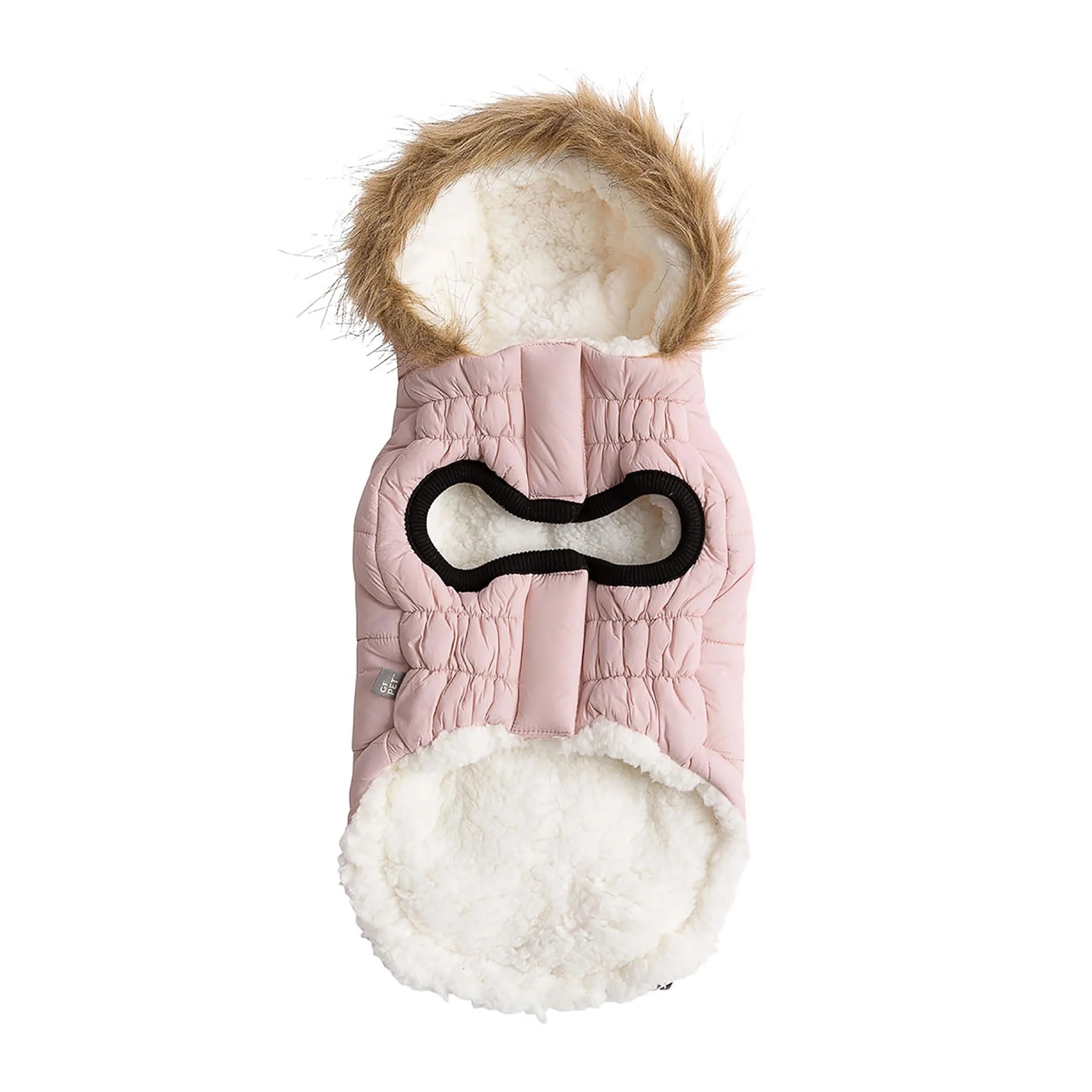 Gf Pet Urban Parka - Windproof & Insulated Winter Coat For Dogs - Stylish & Comfortable Parka Jacket - Adjustable Fit - 2Xl, Pink
