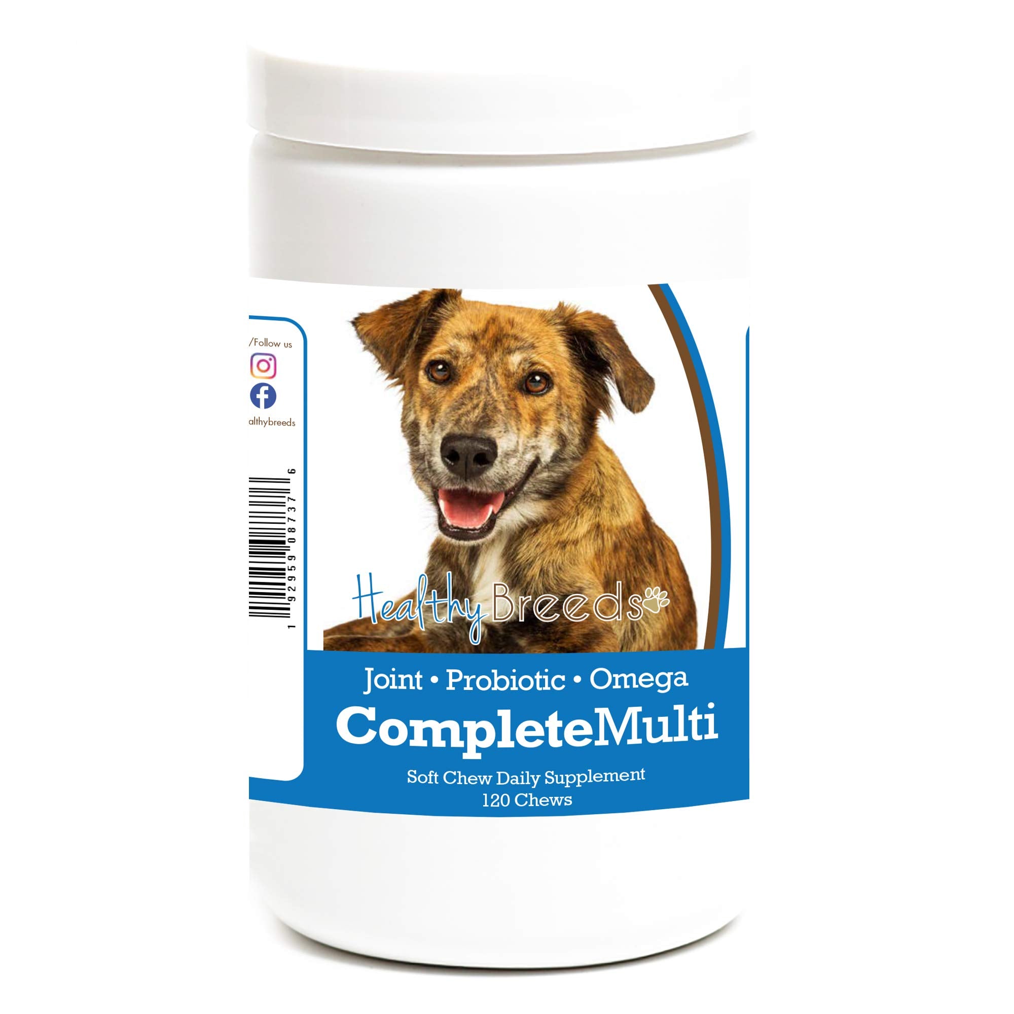Healthy Breeds Plott All in One Multivitamin Soft Chew 120 Count