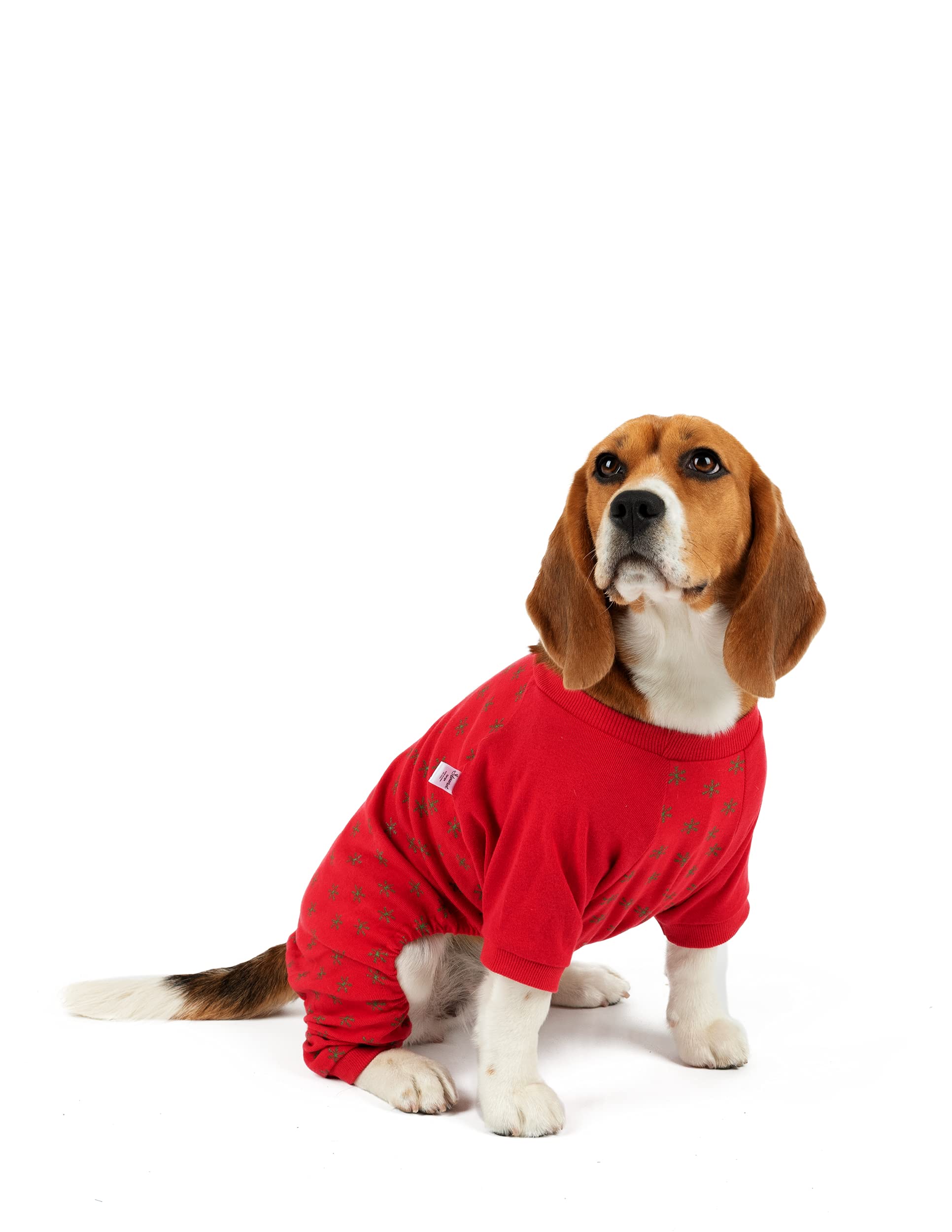 Leveret Matching Dog Pajamas Christmas Pjs 100% Cotton Snowflake Size Xx-Large