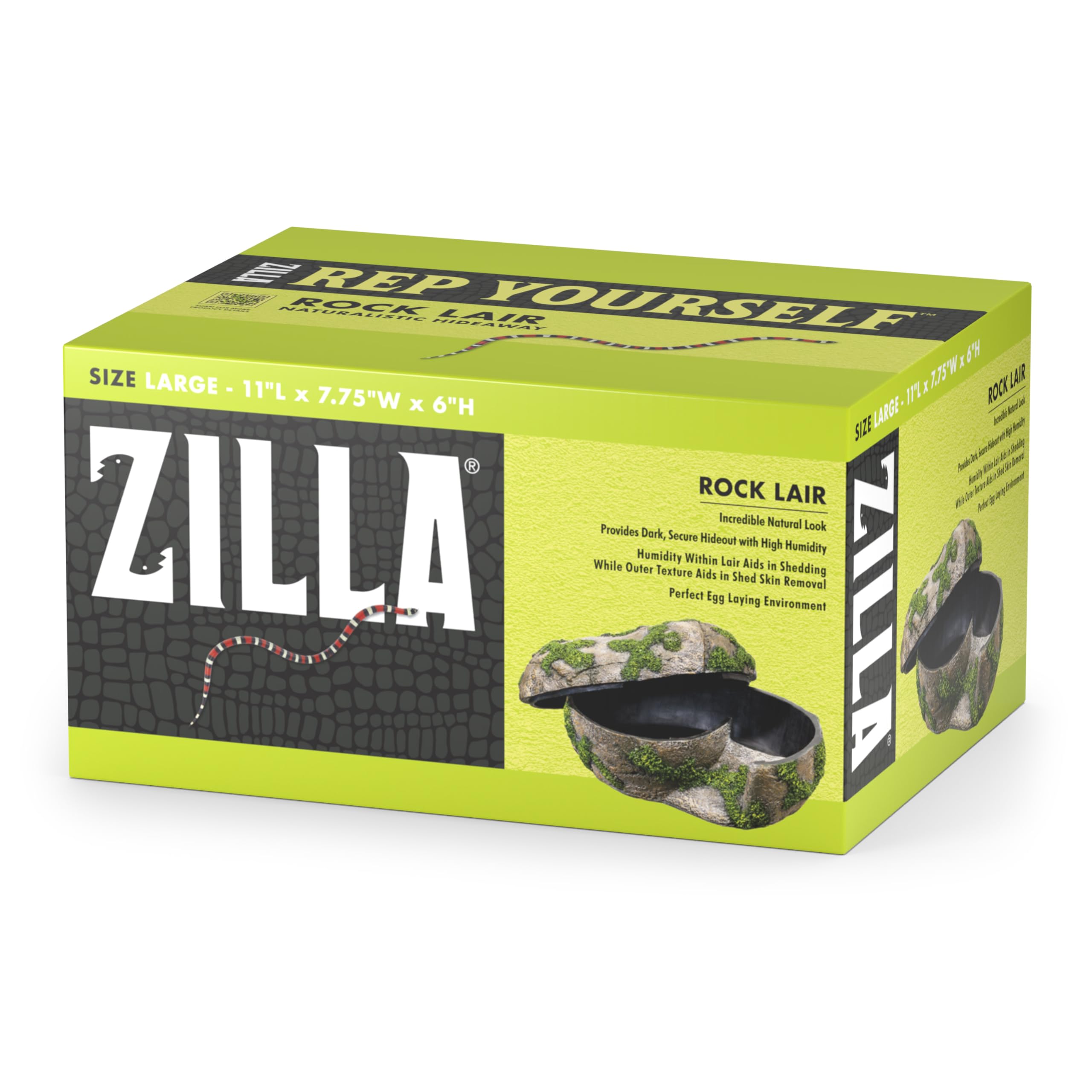 Zilla Pet Terrarium Rock Lair, Large