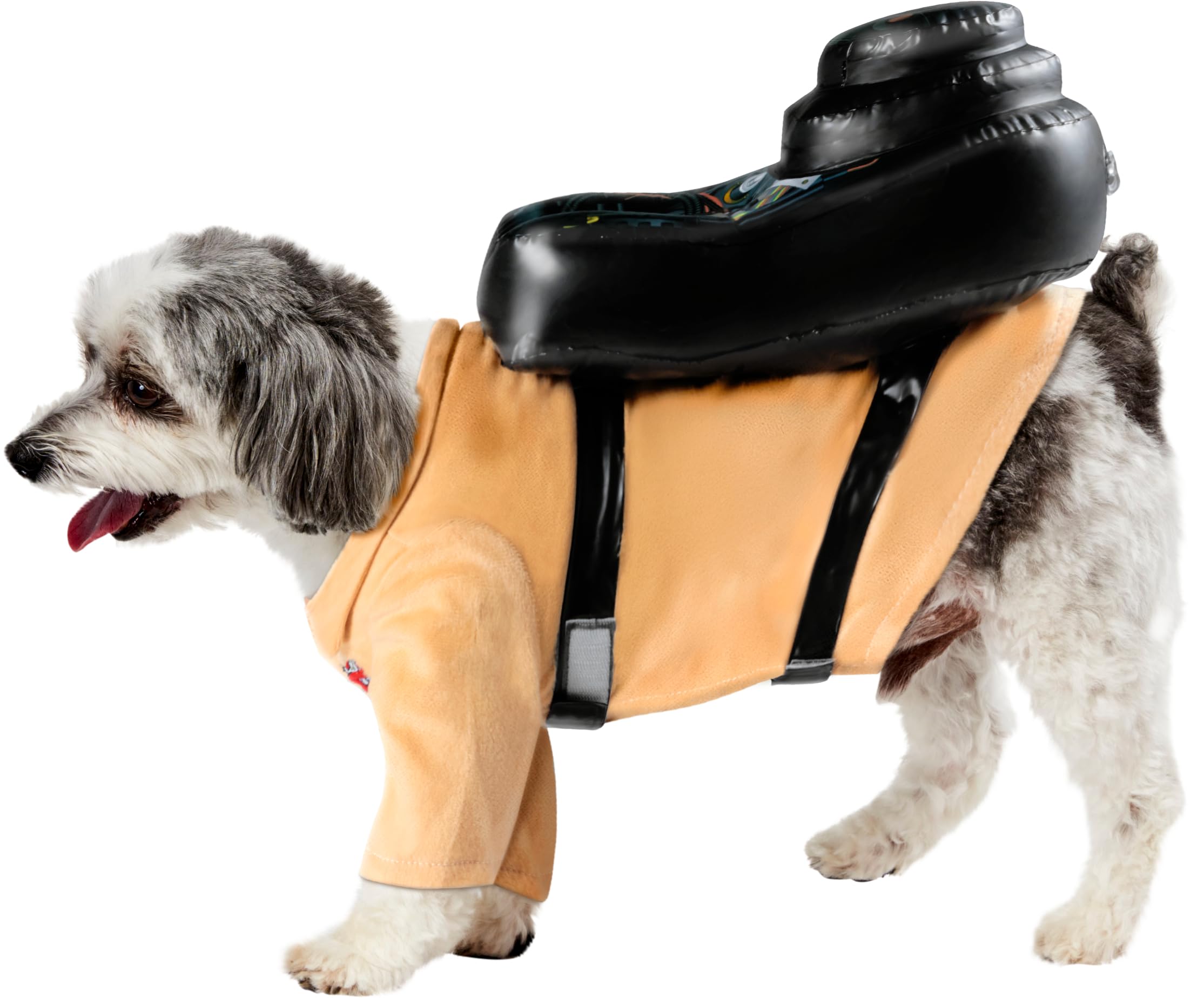 Ghostbusters: Ghostbusters Pet Costume for for Dogs or Cats by Rubies, Large