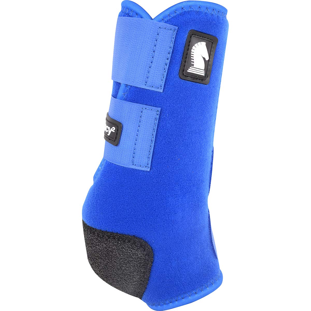 Classic Equine Legacy2 Support Boots, Front (Blue, Large)