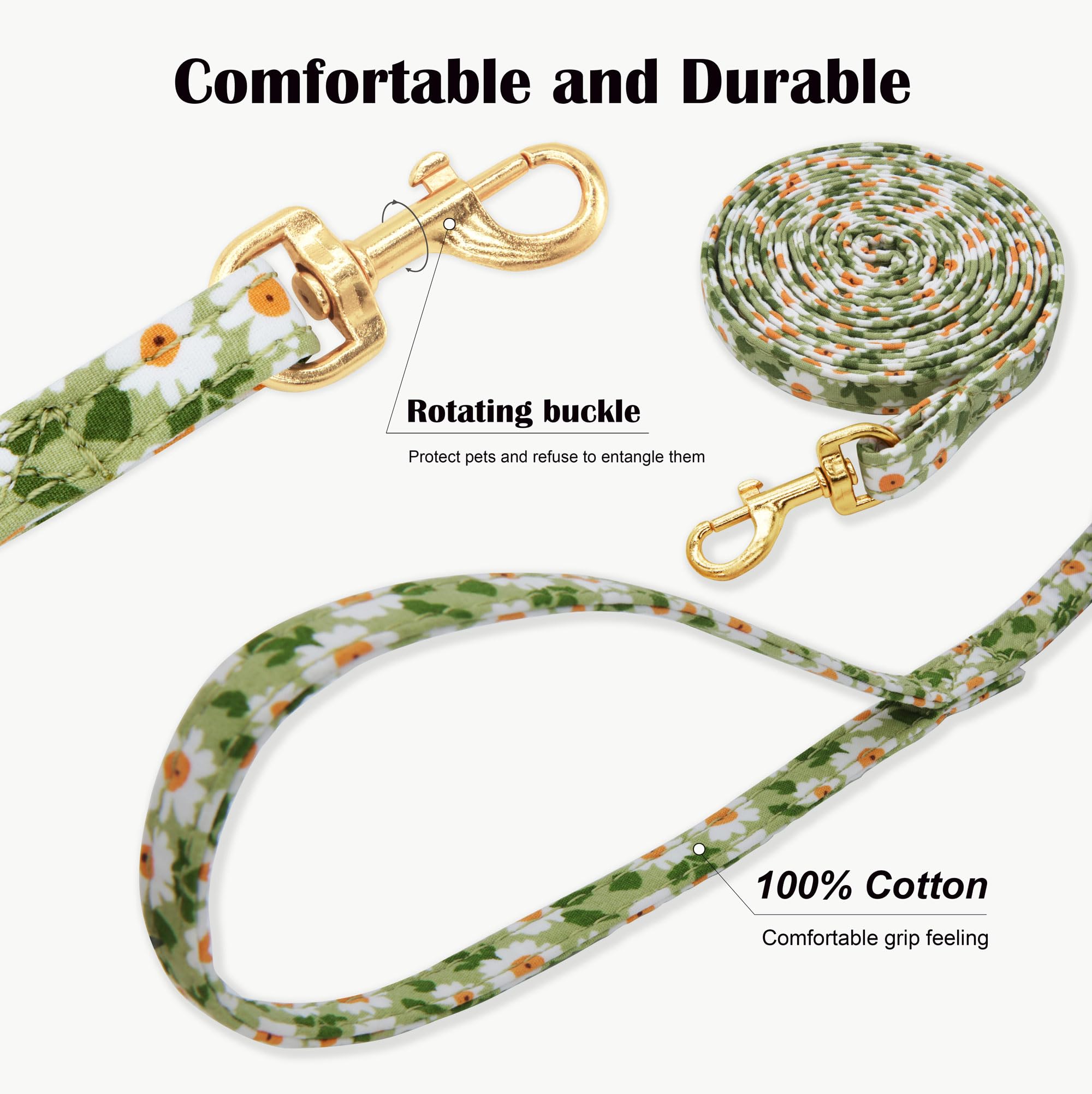 No Pull Dog Harness Adjustable Small Dog Harness And Leash Set, Lightweight And Soft Pet Harness No Choke Escape Proof Pet Harne