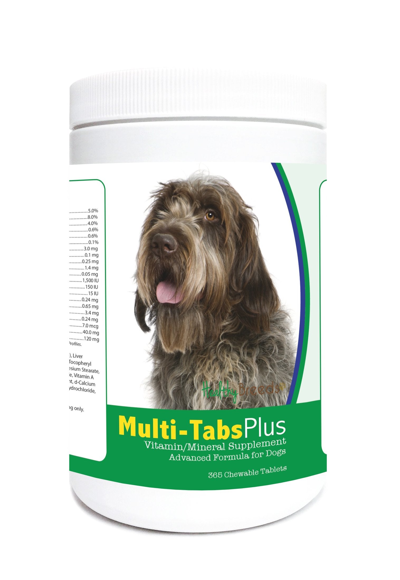 Healthy Breeds Wirehaired Pointing Griffon Multi-Tabs Plus Chewable Tablets 365 Count