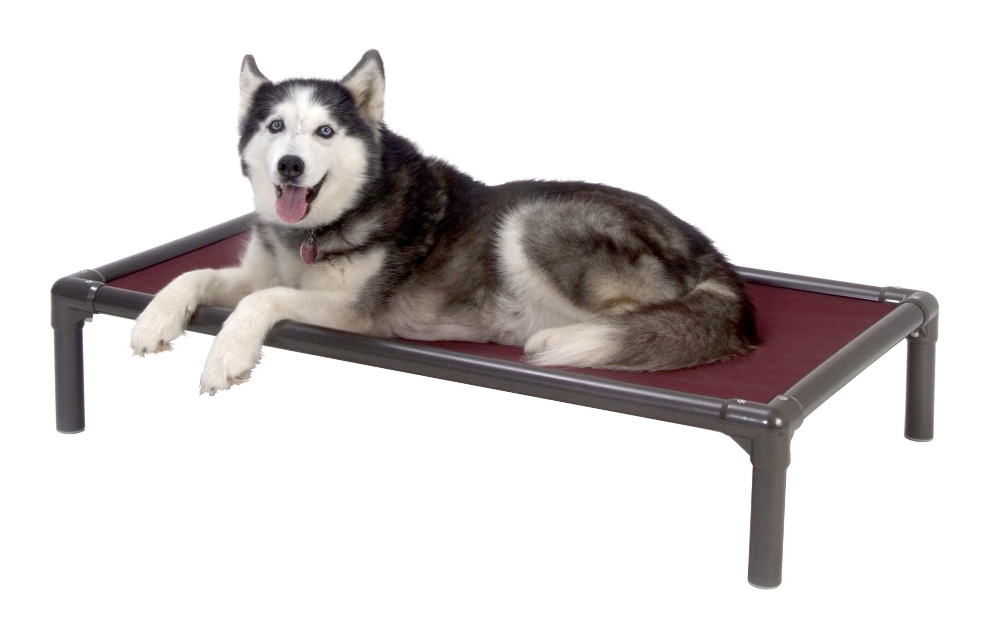 Kuranda Chewproof Dog Bed - Walnut PVC - 50'' x 36'' - Cordura Nylon - Gold