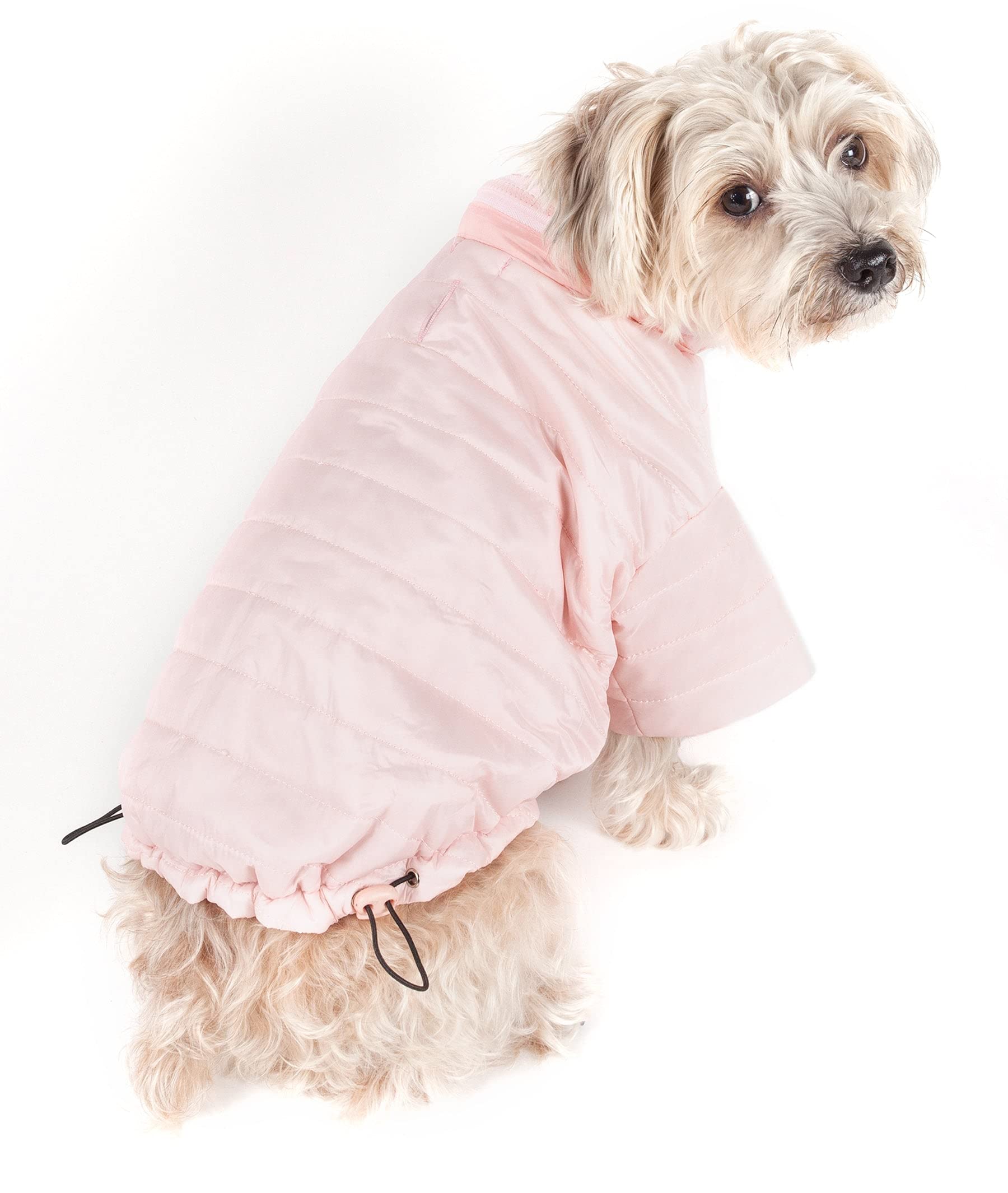 Pet Life Sporty Avalanche Lightweight Folding Winter Dog Coat  Adjustable Dog Jacket With A Concealed Zippered Collar And Popo