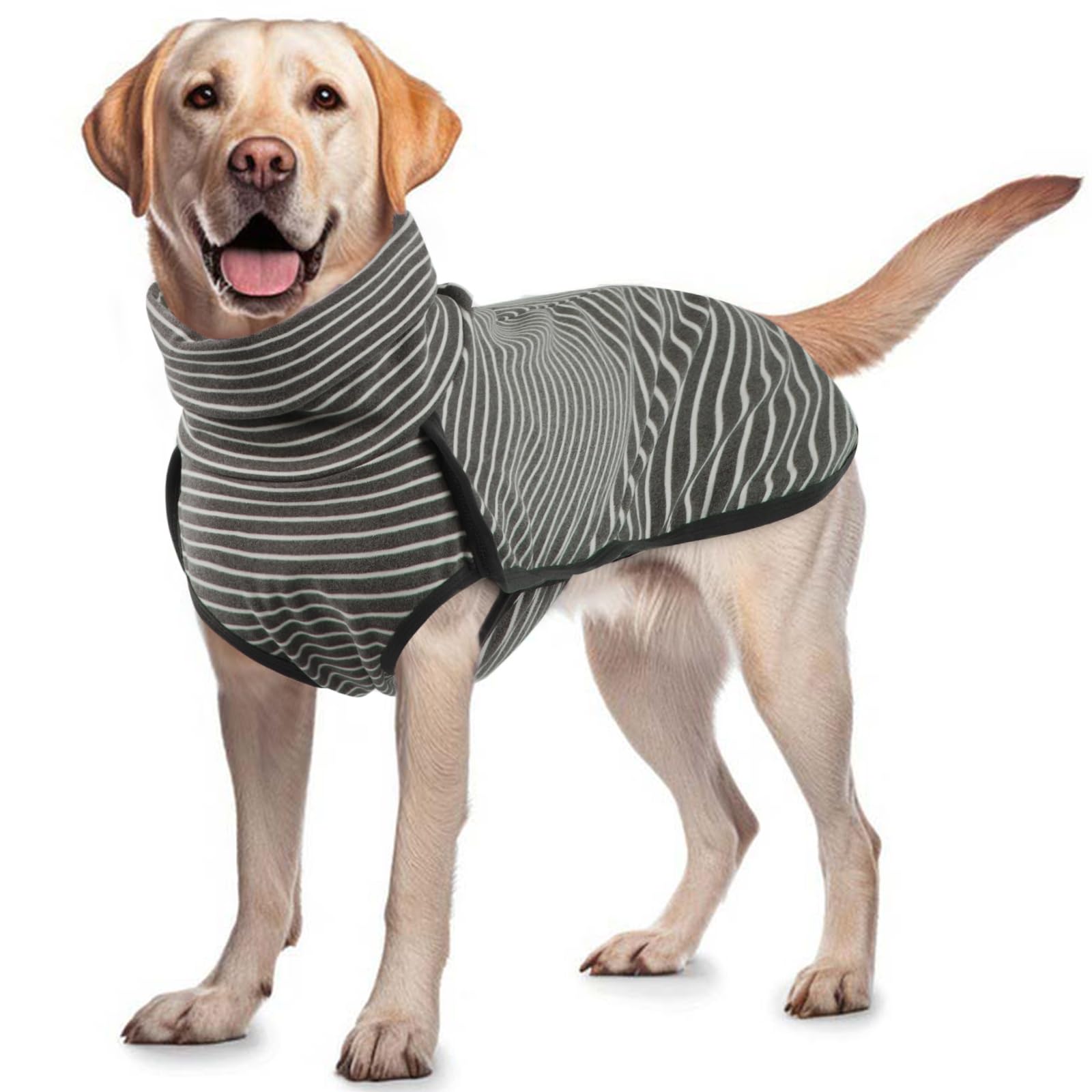 Rozkitch Dog Winter Coat Soft Pullover Pajamas, Pet Windproof Warm Cold Weather Jacket Vest Cozy Jumpsuit Apparel Outfit Clothes