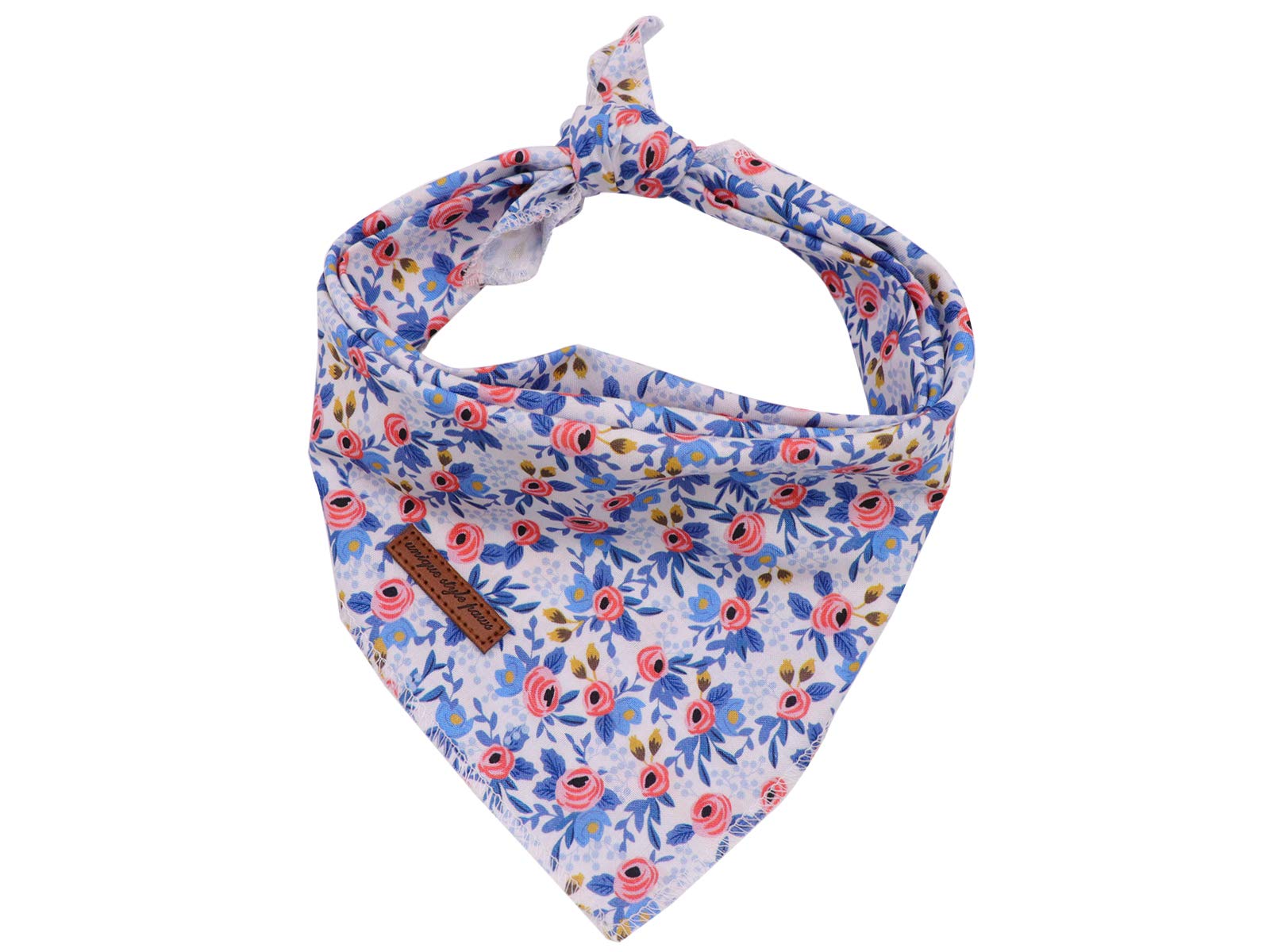 Unique Style Paws Dog Bandanas 1Pc Washable Cotton Triangle Dog Scarfs For Small Medium Large Dogs And Cats