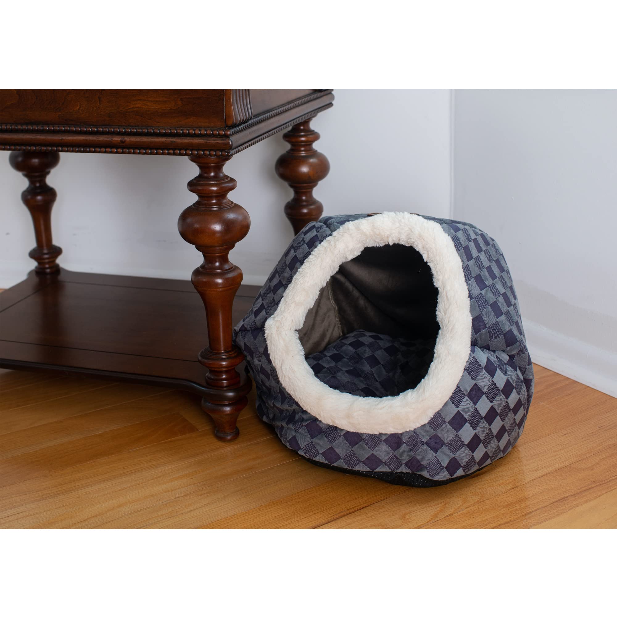 Armarkat C44 Cat Bed, One Size,Blue
