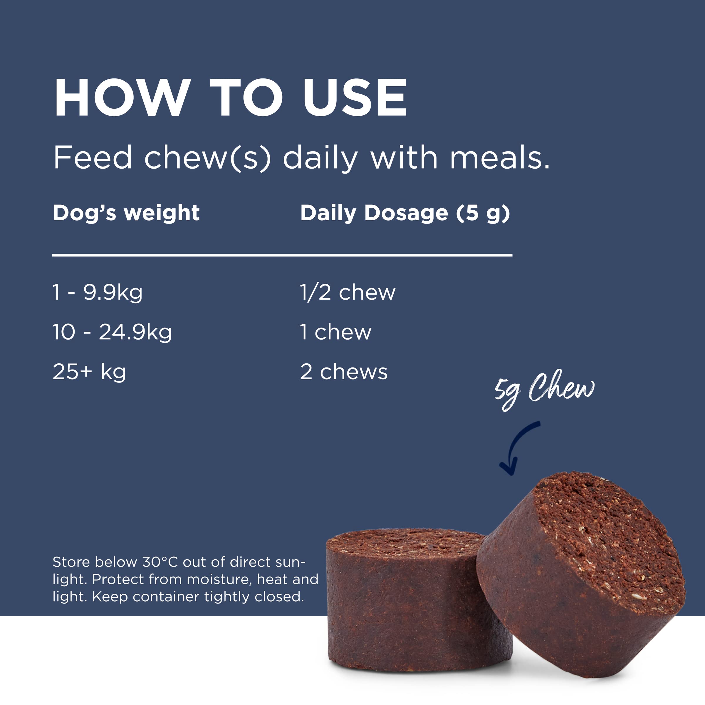Blackmores PAW Osteocare Joint Health Chews - 500g for Dogs, Model WPOC500