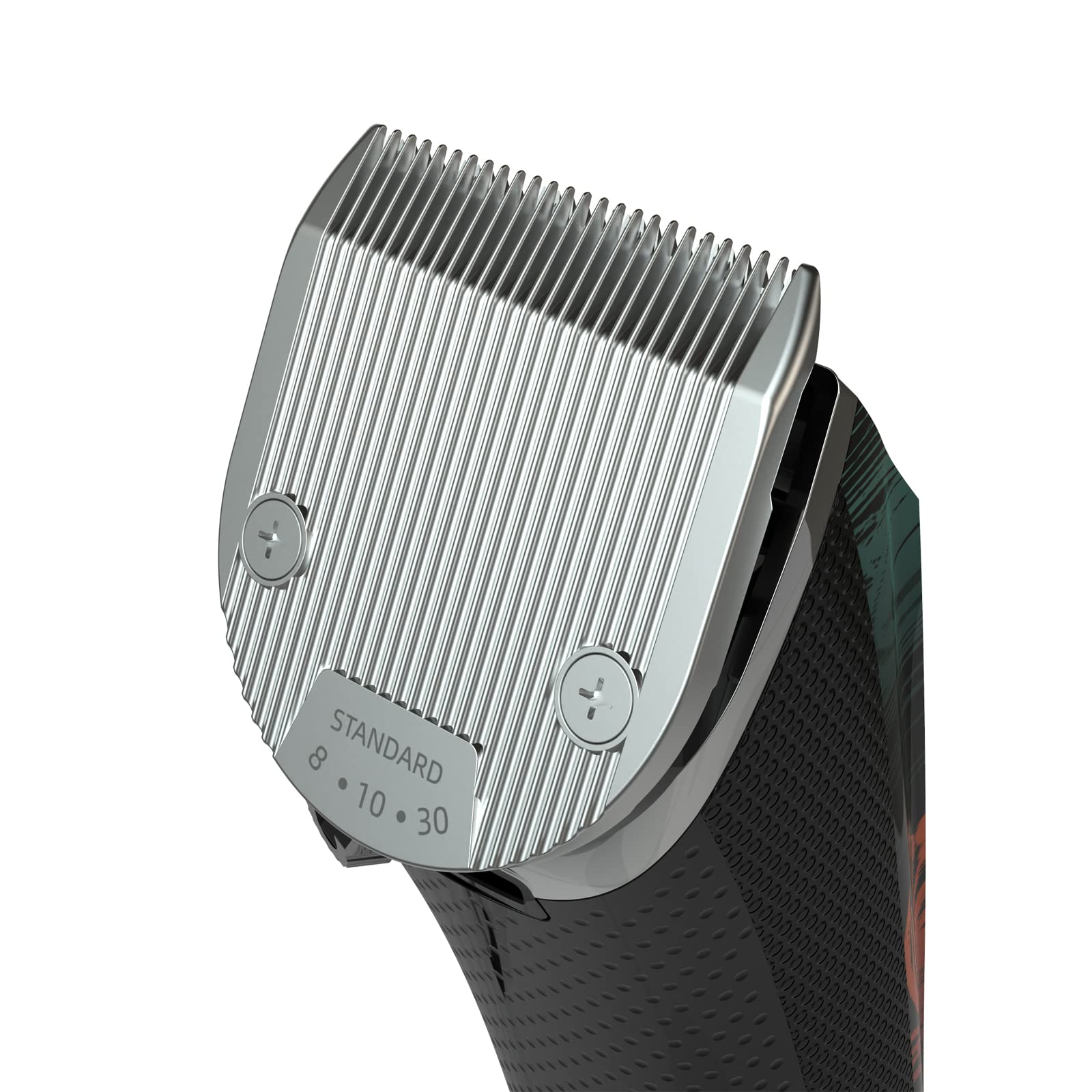 Shernbao Professional Animal Grooming Clipper For Thick Heavy Coats, 5-Speed Low Noise Powerful Corded/Cordless 5-In-1 Blade For